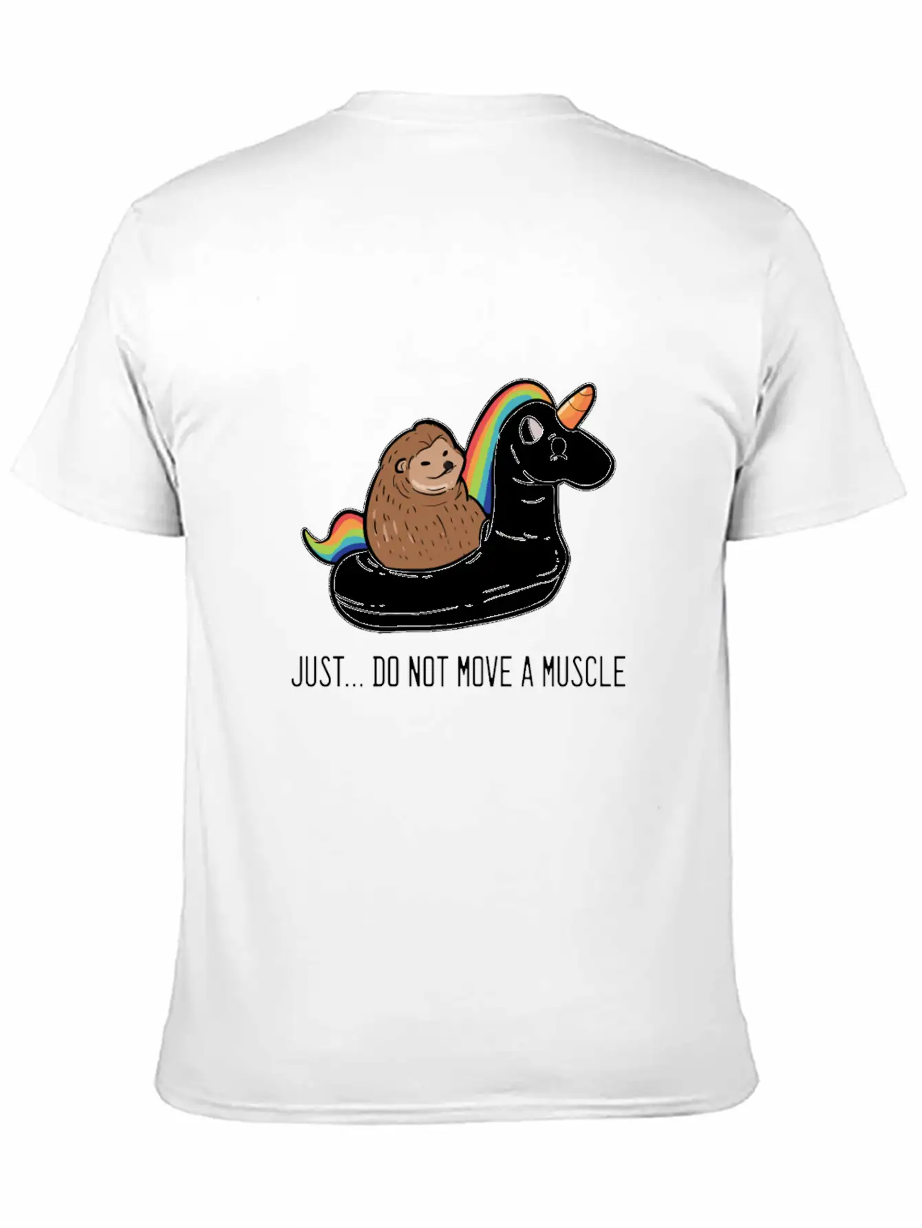 Hedgehog Unicorn Animal Lover Gift Unisex Casual T-Shirt – Clean Design For Daily Comfort