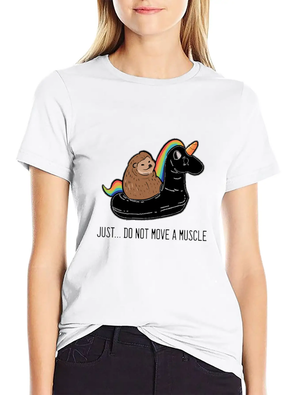 Hedgehog Unicorn Animal Lover Gift Unisex Casual T-Shirt – Clean Design For Daily Comfort
