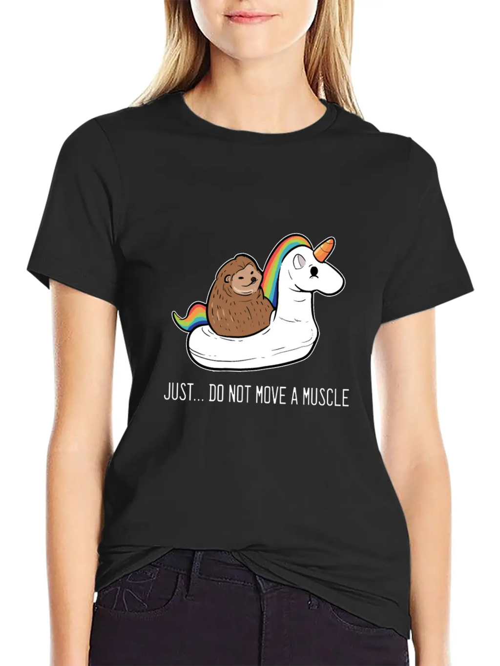 Hedgehog Unicorn Animal Lover Gift Unisex Casual T-Shirt – Clean Design For Daily Comfort