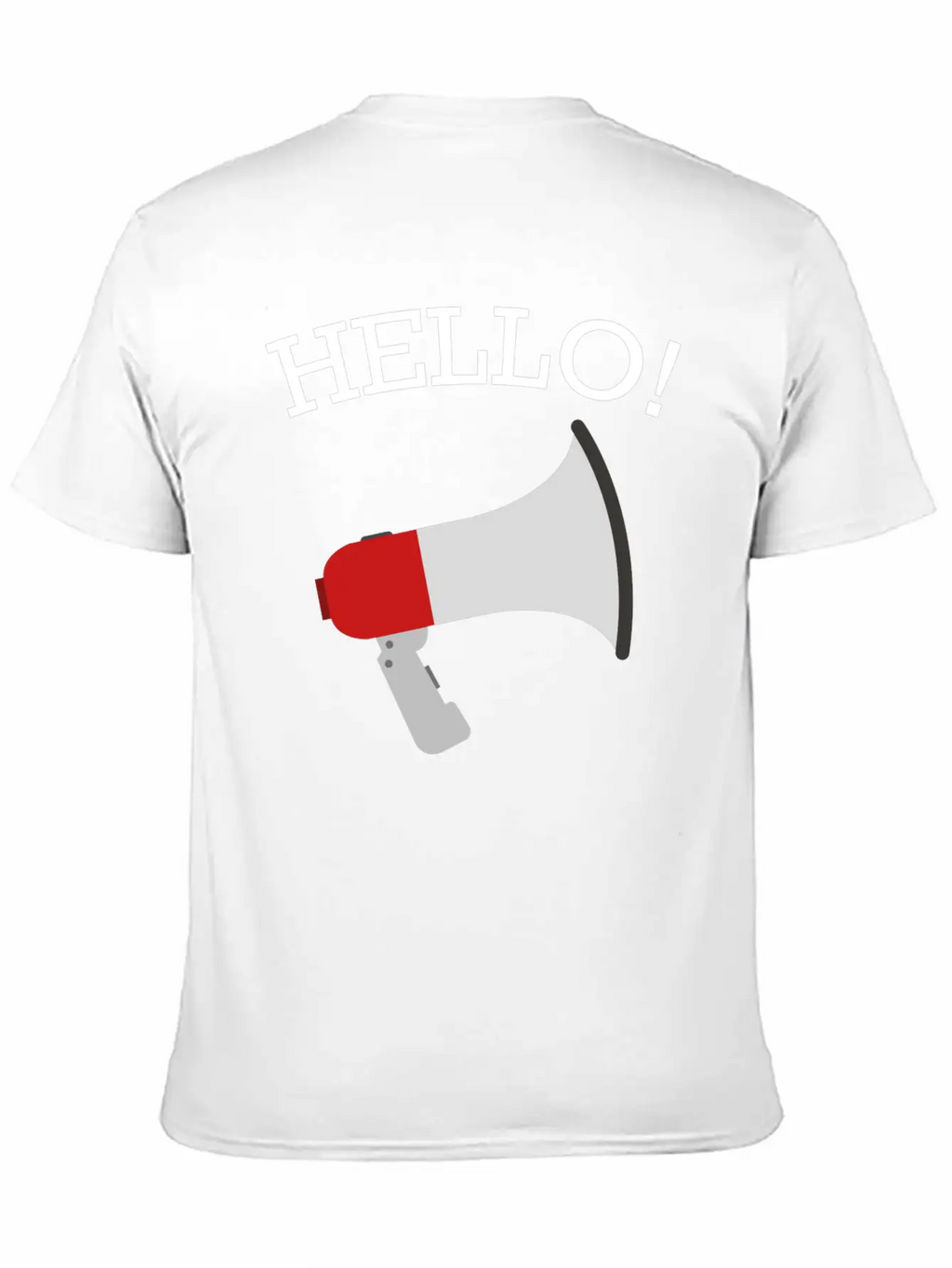 Hello Funny Quote Fun Hilarious Super Cool Gift Breathable Soft Cotton T-Shirt – Timeless Casual Look