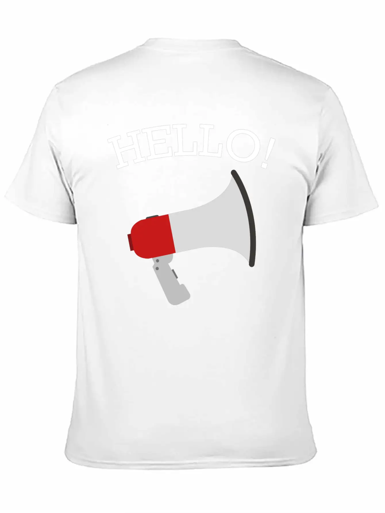 Hello Funny Quote Fun Hilarious Super Cool Gift Breathable Soft Cotton T-Shirt – Timeless Casual Look