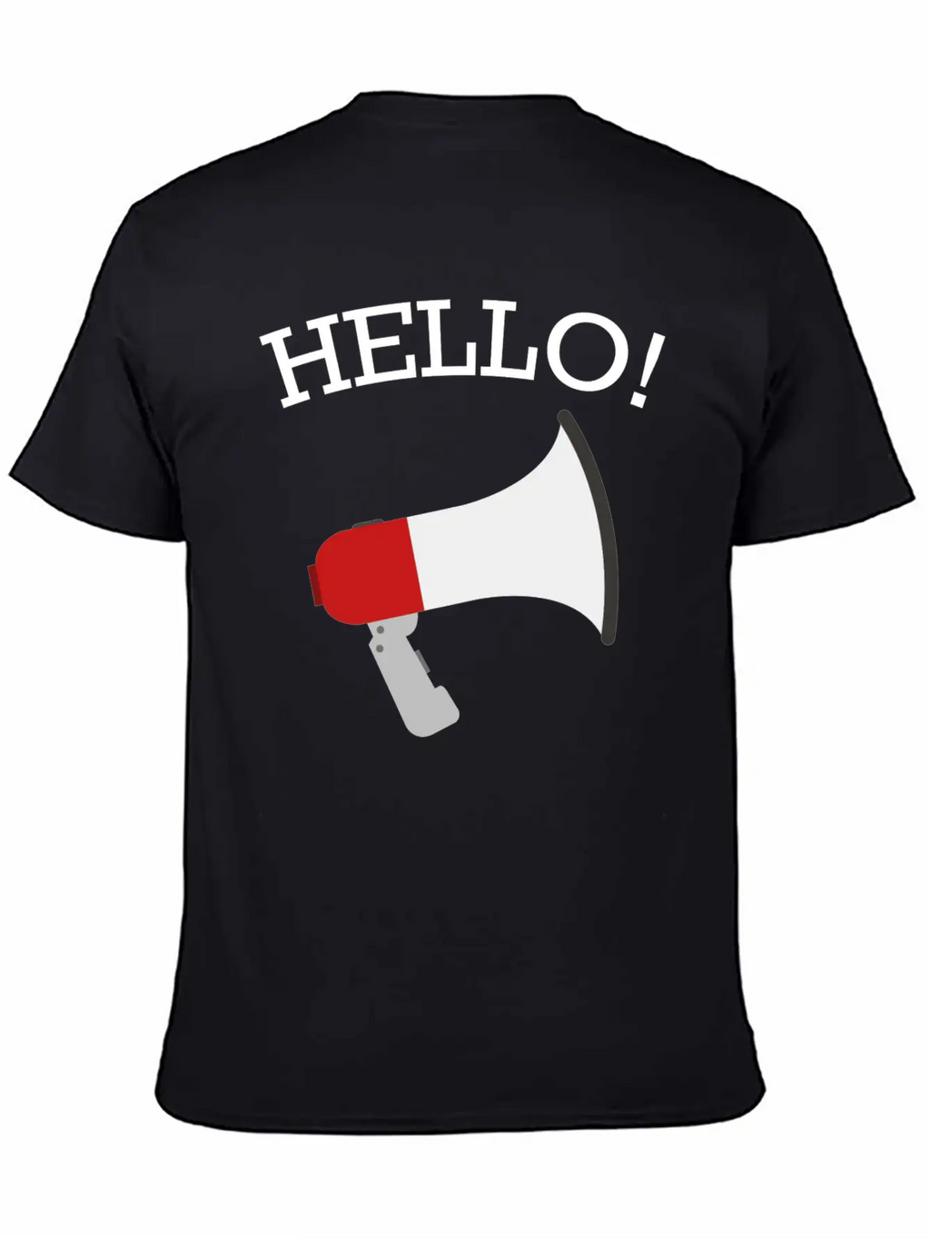 Hello Funny Quote Fun Hilarious Super Cool Gift Breathable Soft Cotton T-Shirt – Timeless Casual Look