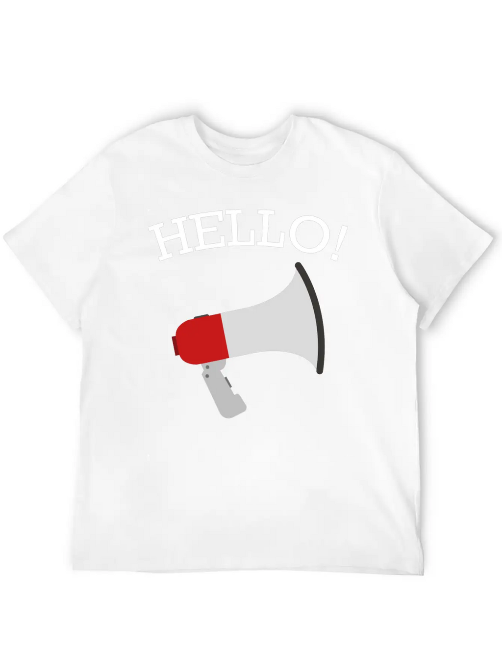 Hello Funny Quote Fun Hilarious Super Cool Gift Breathable Soft Cotton T-Shirt – Timeless Casual Look