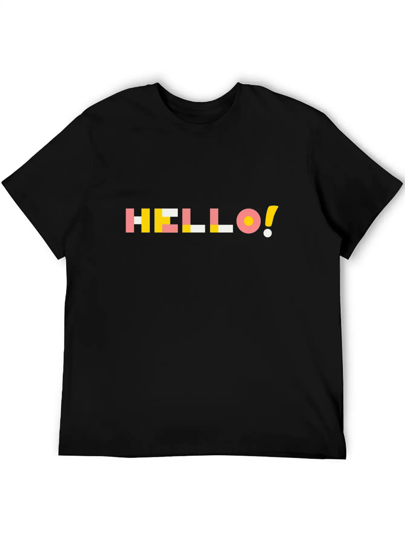 Hello Unisex Casual T-Shirt – Clean Design For Daily Comfort