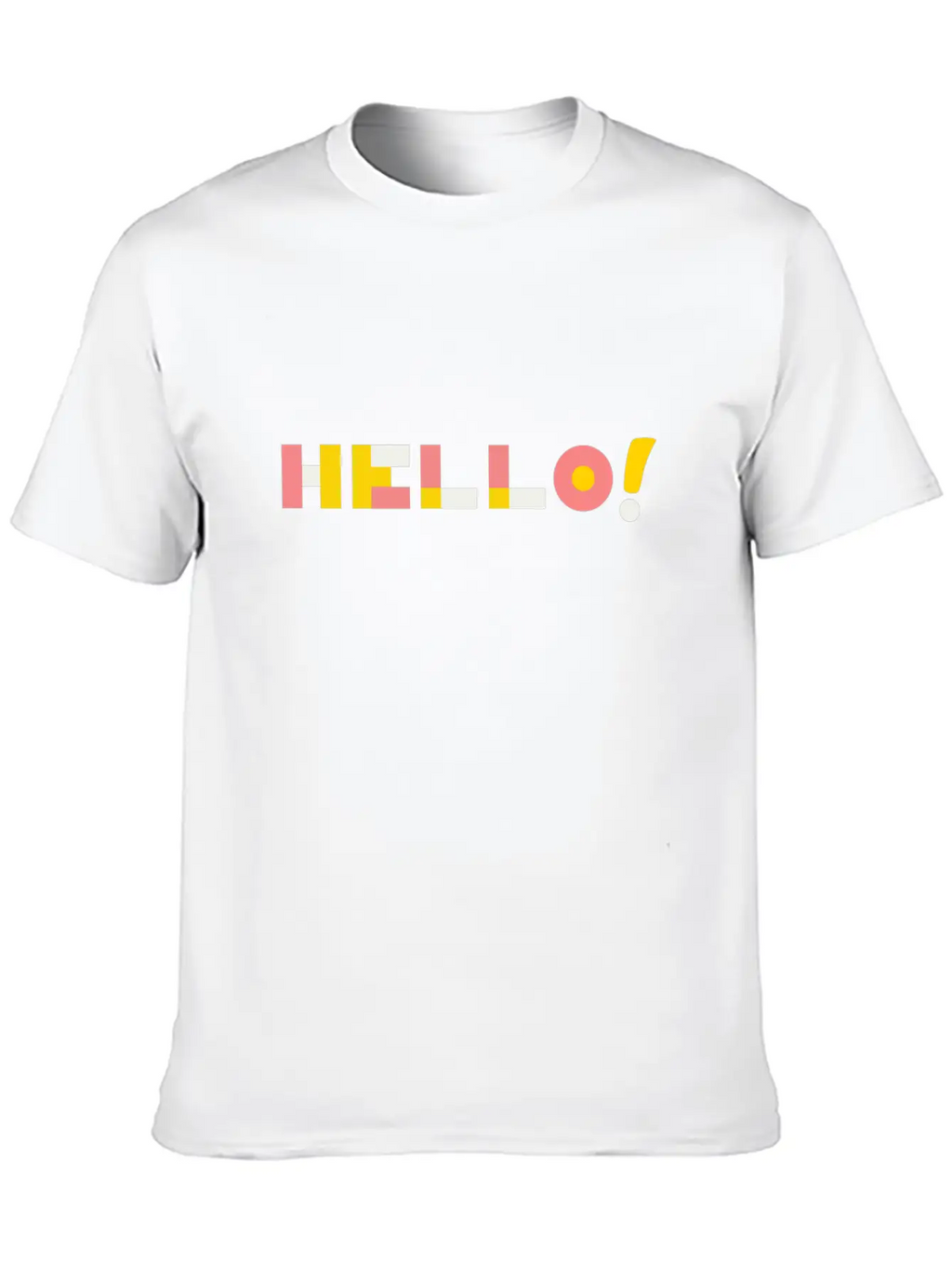 Hello Unisex Casual T-Shirt – Clean Design For Daily Comfort