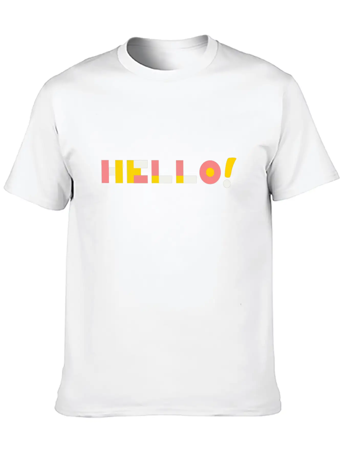 Hello Unisex Casual T-Shirt – Clean Design For Daily Comfort