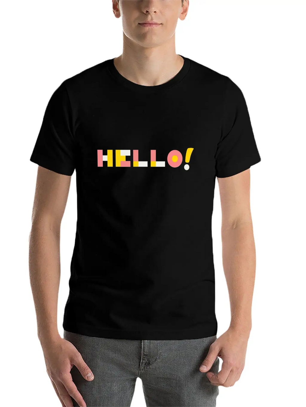 Hello Unisex Casual T-Shirt – Clean Design For Daily Comfort