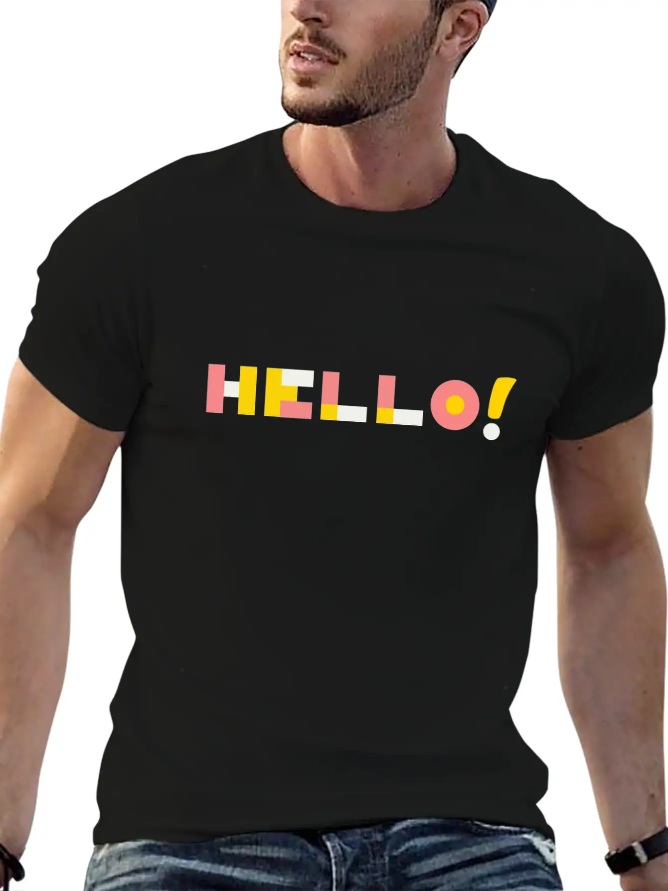 Hello Unisex Casual T-Shirt – Clean Design For Daily Comfort