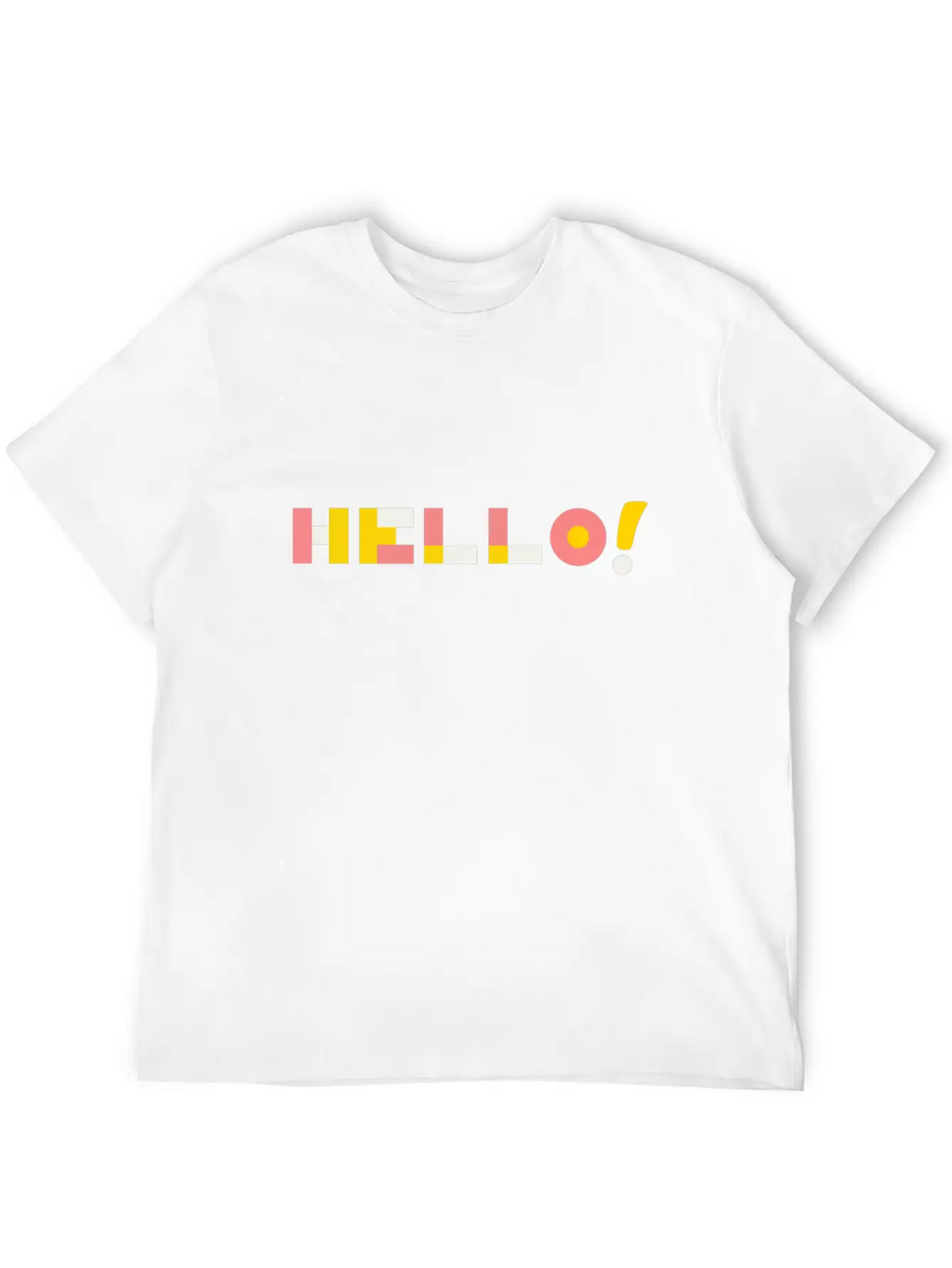Hello Unisex Casual T-Shirt – Clean Design For Daily Comfort