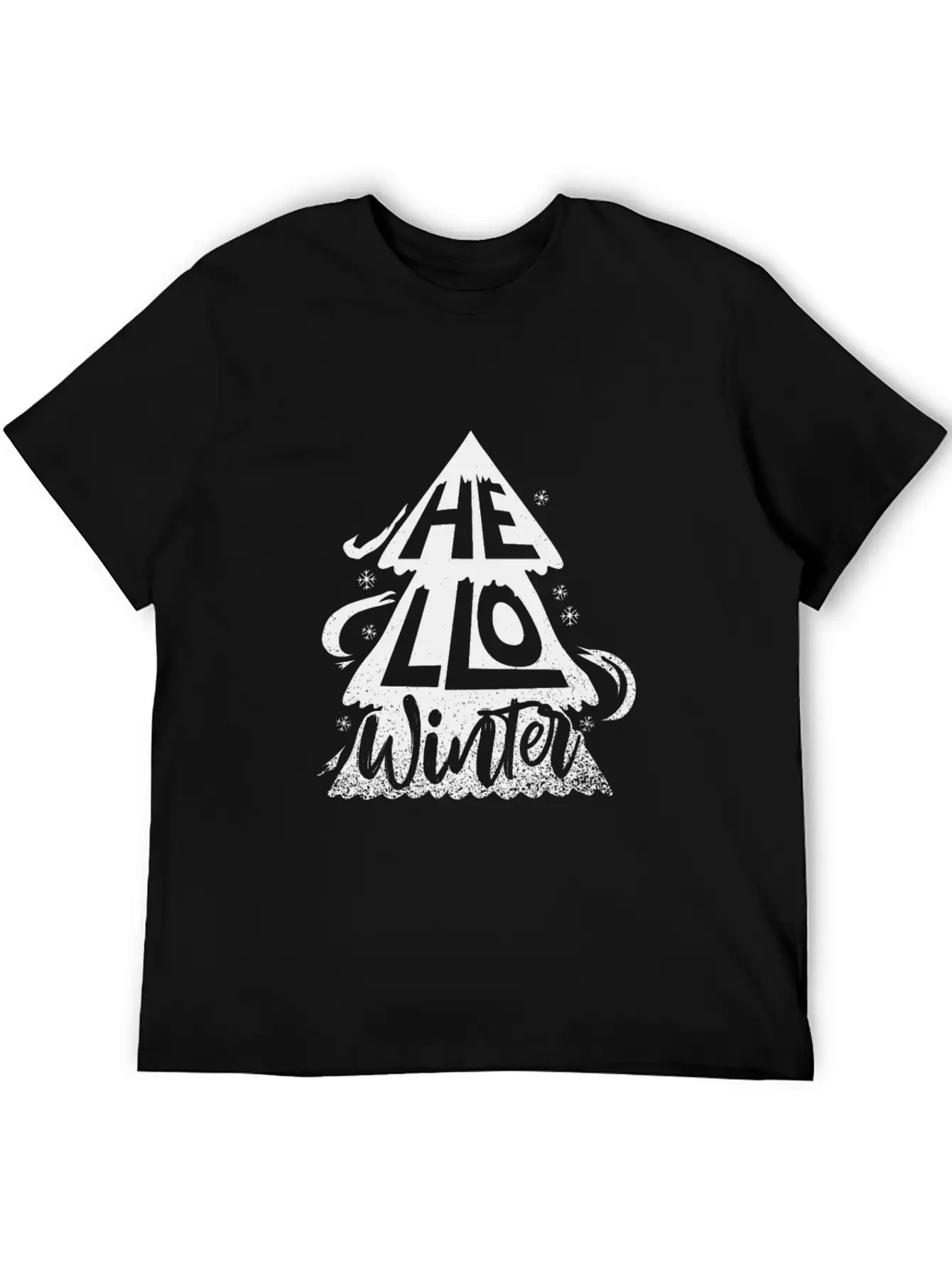 Hello Winter Relaxed Everyday Tee – Lightweight And Durable Cotton