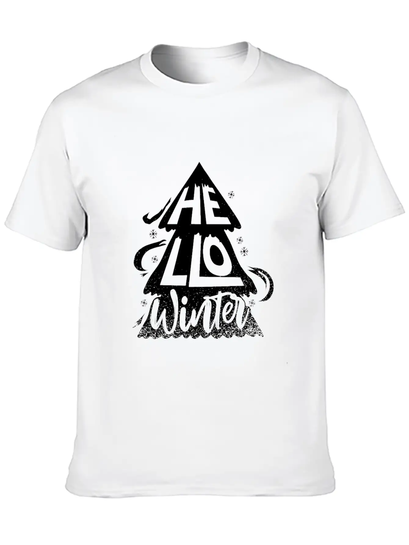 Hello Winter Relaxed Everyday Tee – Lightweight And Durable Cotton
