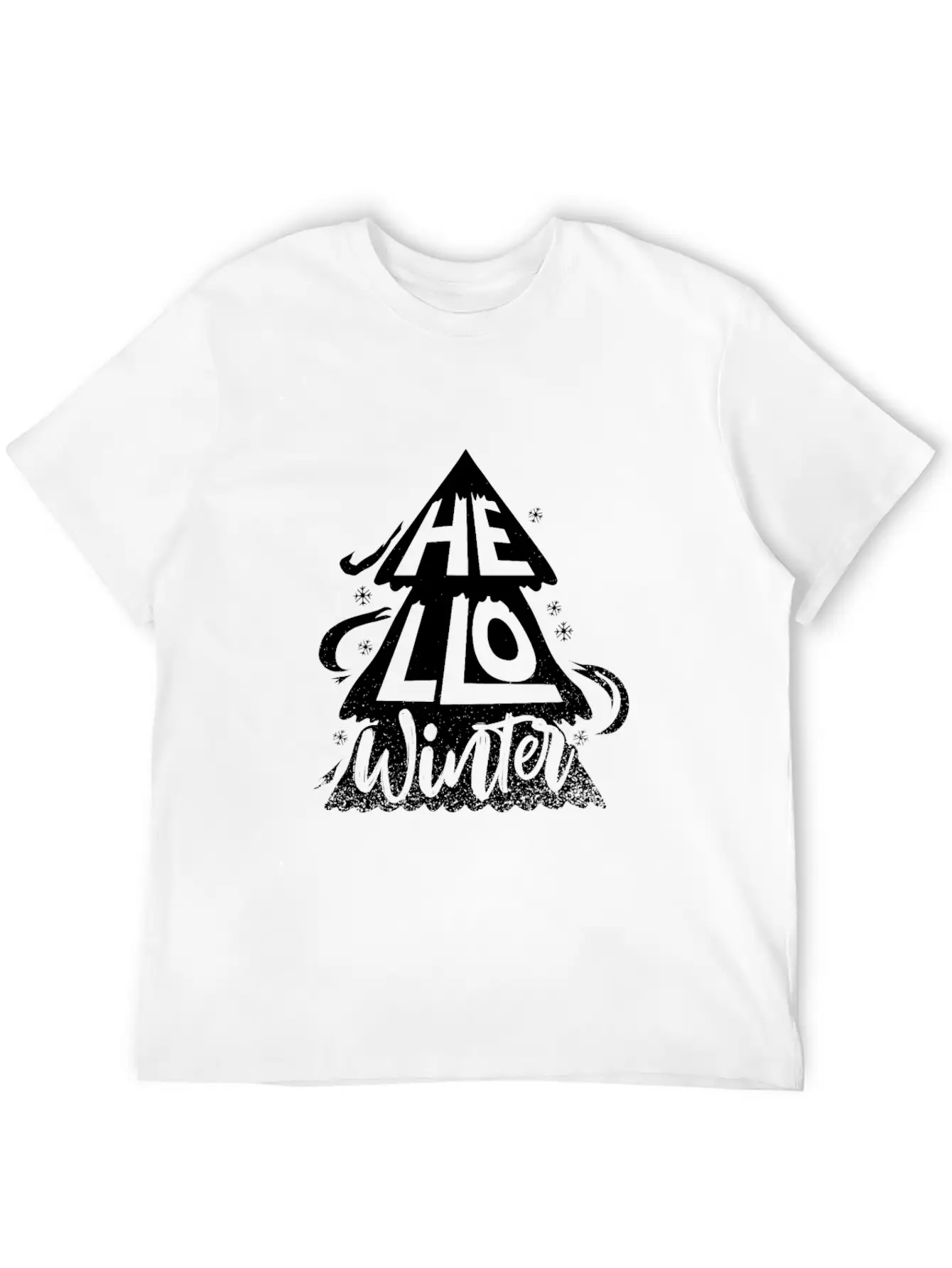 Hello Winter Relaxed Everyday Tee – Lightweight And Durable Cotton