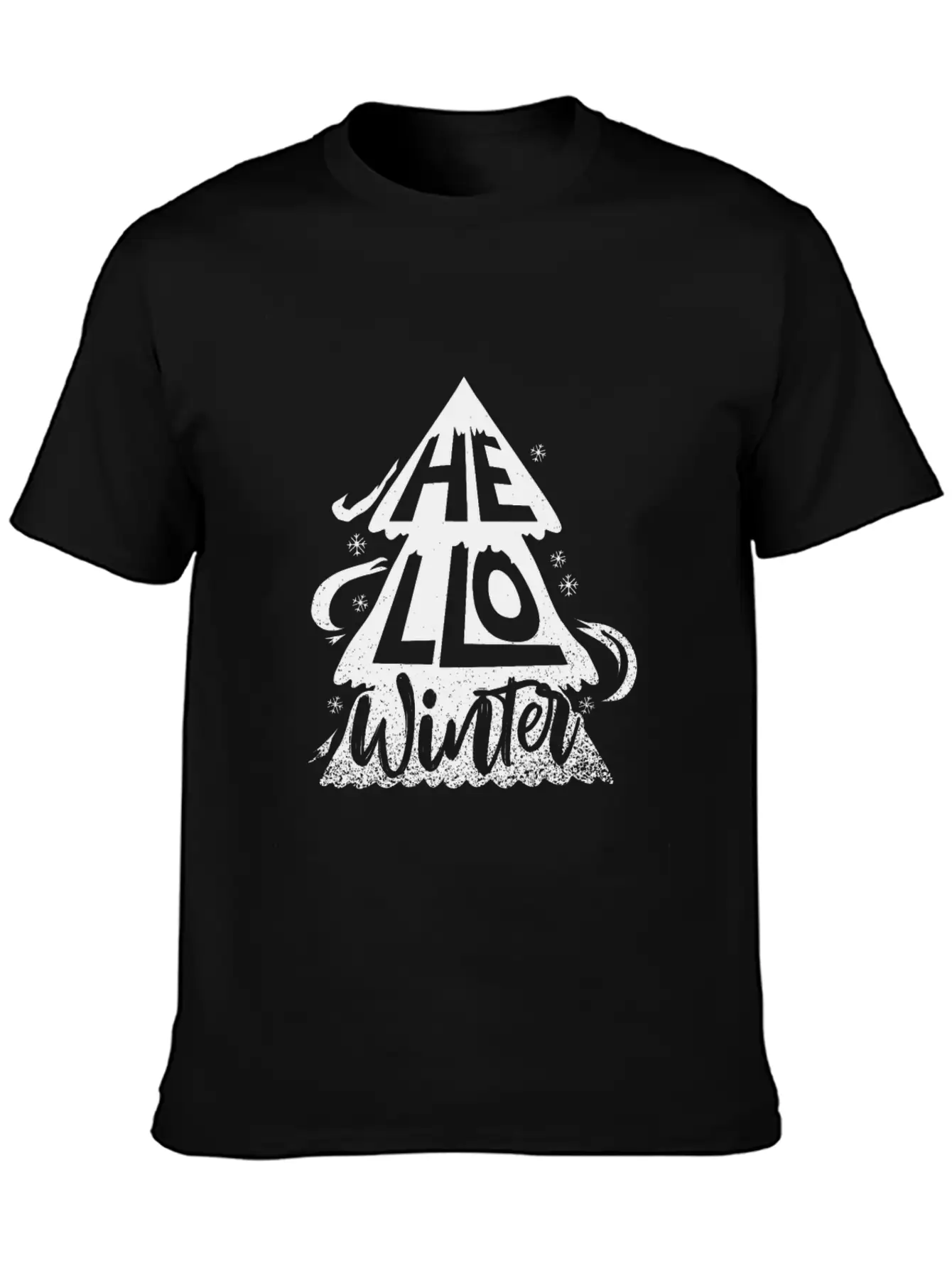 Hello Winter Relaxed Everyday Tee – Lightweight And Durable Cotton
