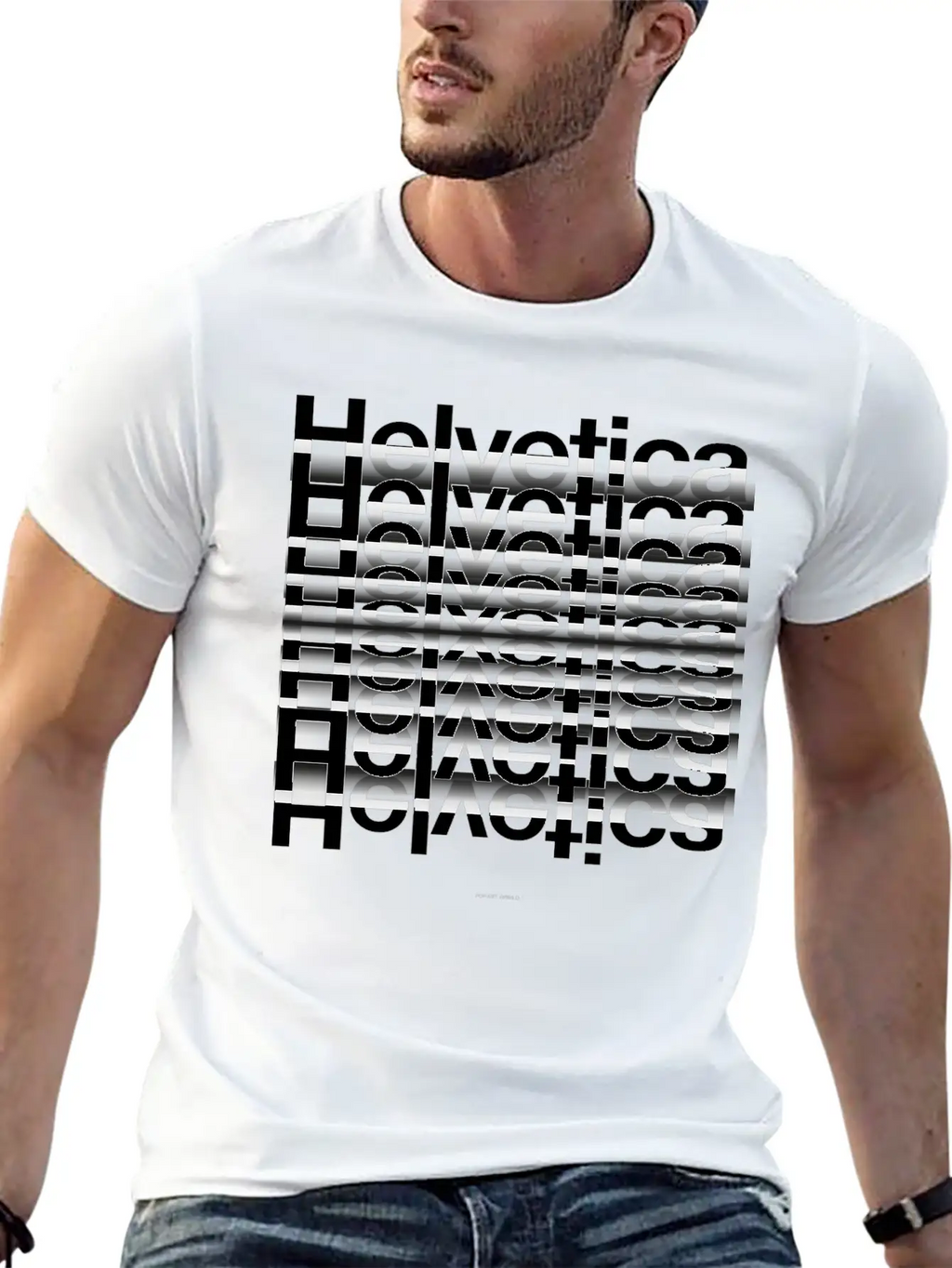 HELVETICA Breathable Soft Cotton T-Shirt – Timeless Casual Look