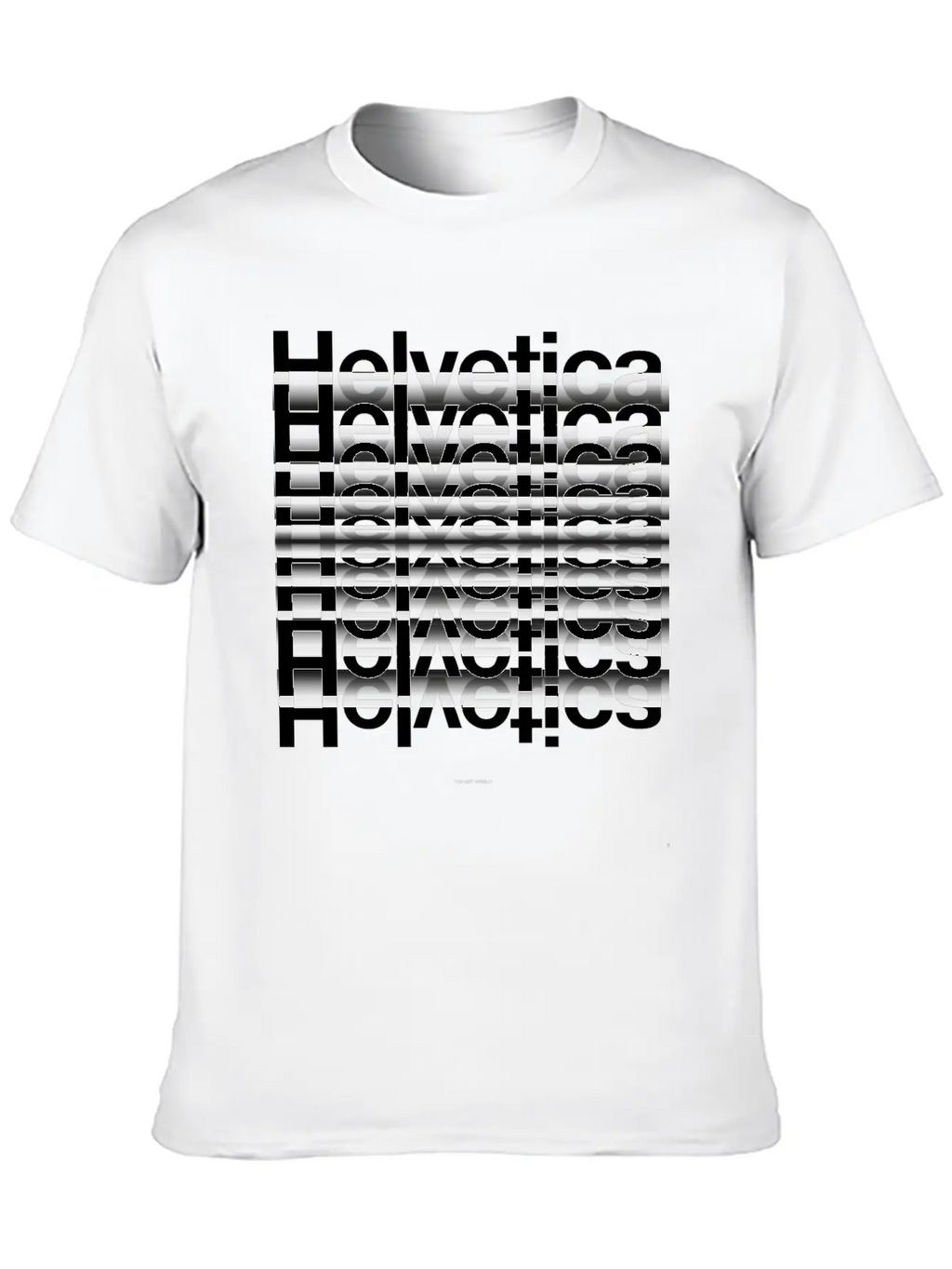 HELVETICA Breathable Soft Cotton T-Shirt – Timeless Casual Look