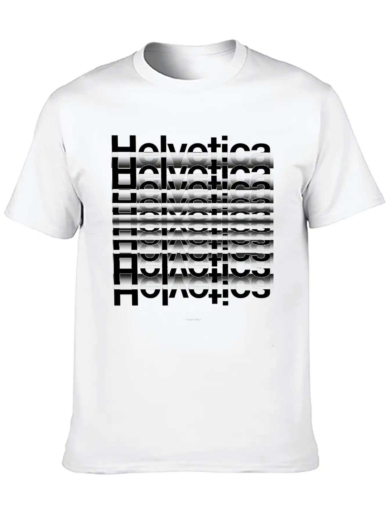HELVETICA Breathable Soft Cotton T-Shirt – Timeless Casual Look