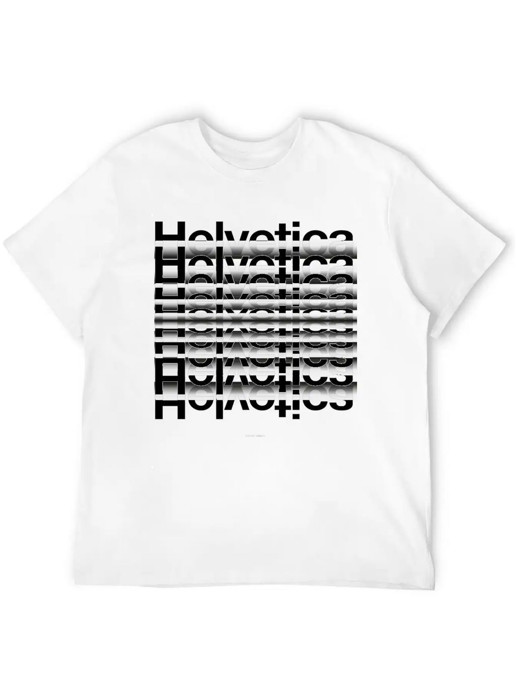 HELVETICA Breathable Soft Cotton T-Shirt – Timeless Casual Look