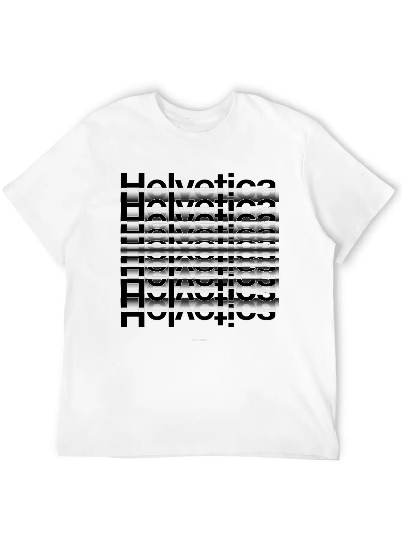 HELVETICA Breathable Soft Cotton T-Shirt – Timeless Casual Look