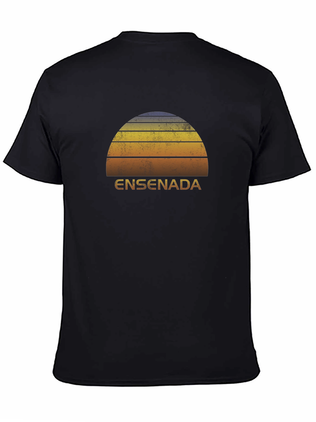 Ensenada Retro Sunset T-Shirt - Vintage Style
