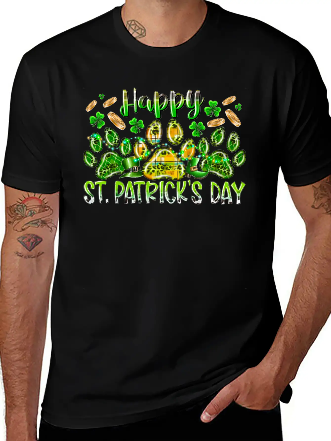 Heppy St Patricks Day Essential Cotton Tee For Daily Outfits – Unisex Style