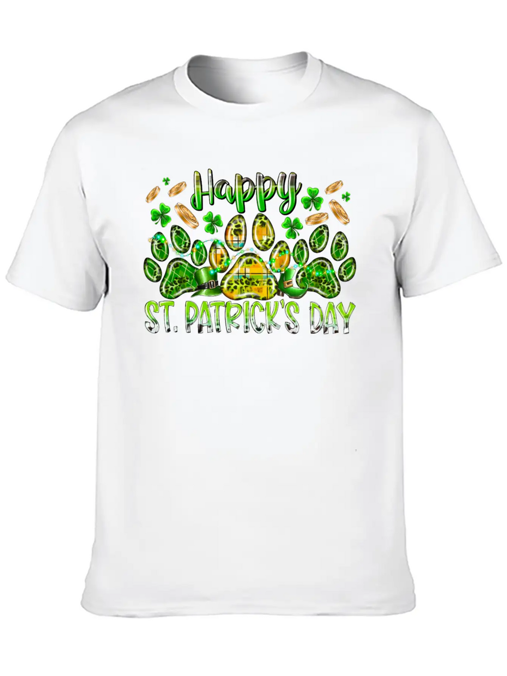 Heppy St Patricks Day Essential Cotton Tee For Daily Outfits – Unisex Style