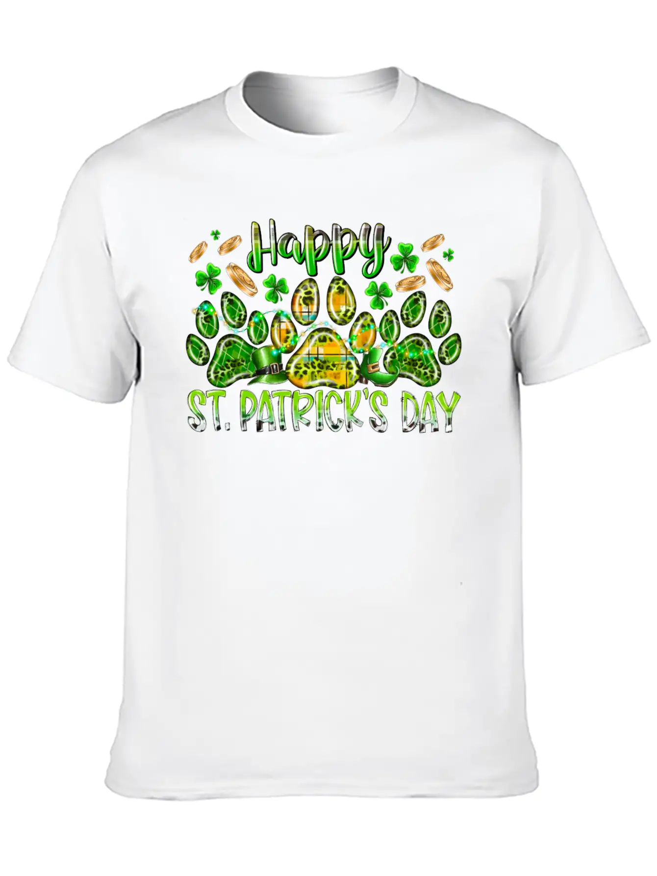 Heppy St Patricks Day Essential Cotton Tee For Daily Outfits – Unisex Style