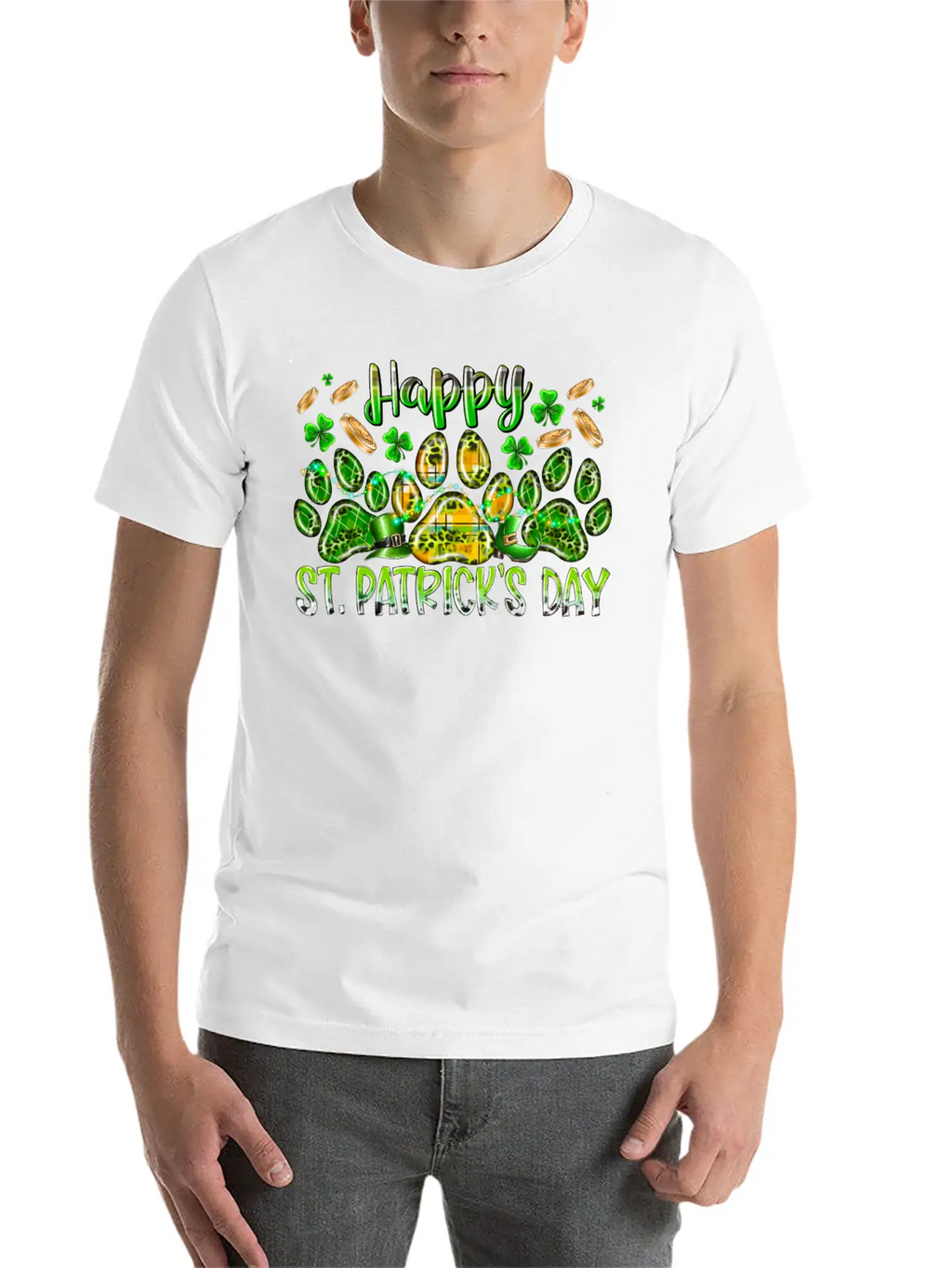 Heppy St Patricks Day Essential Cotton Tee For Daily Outfits – Unisex Style