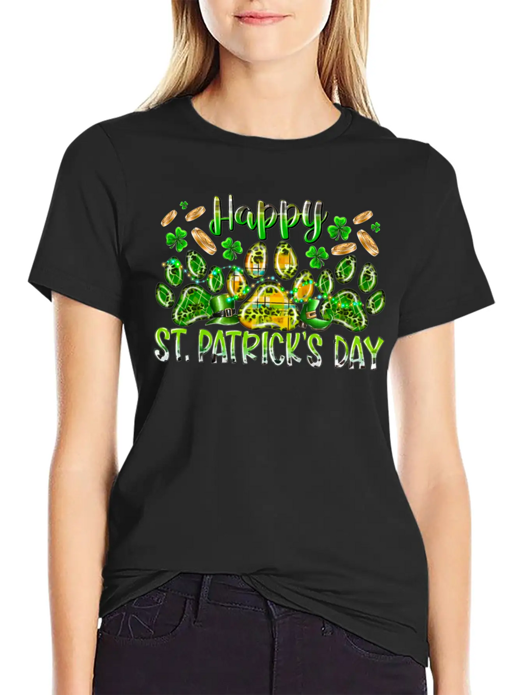 Heppy St Patricks Day Essential Cotton Tee For Daily Outfits – Unisex Style