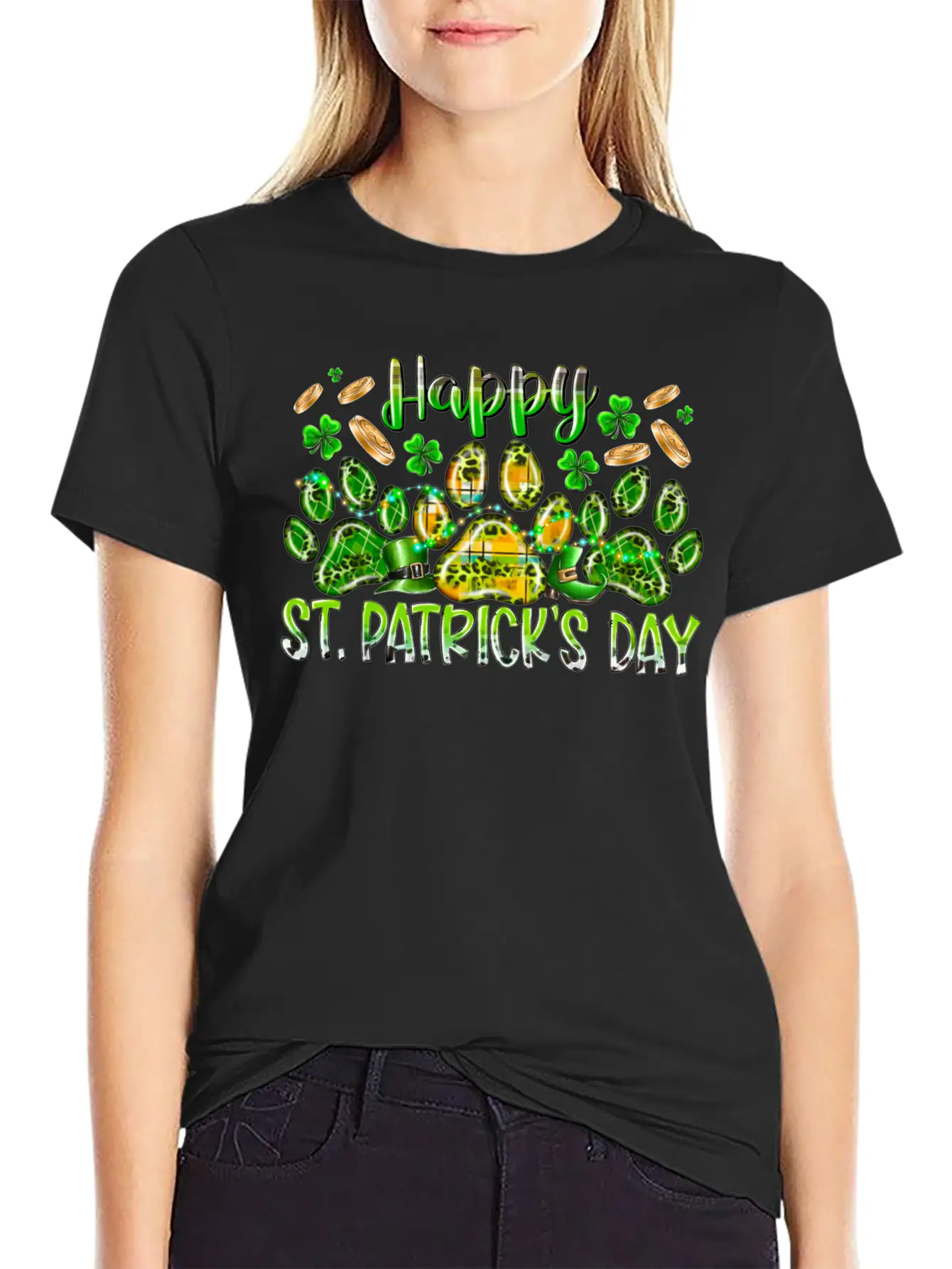 Heppy St Patricks Day Essential Cotton Tee For Daily Outfits – Unisex Style