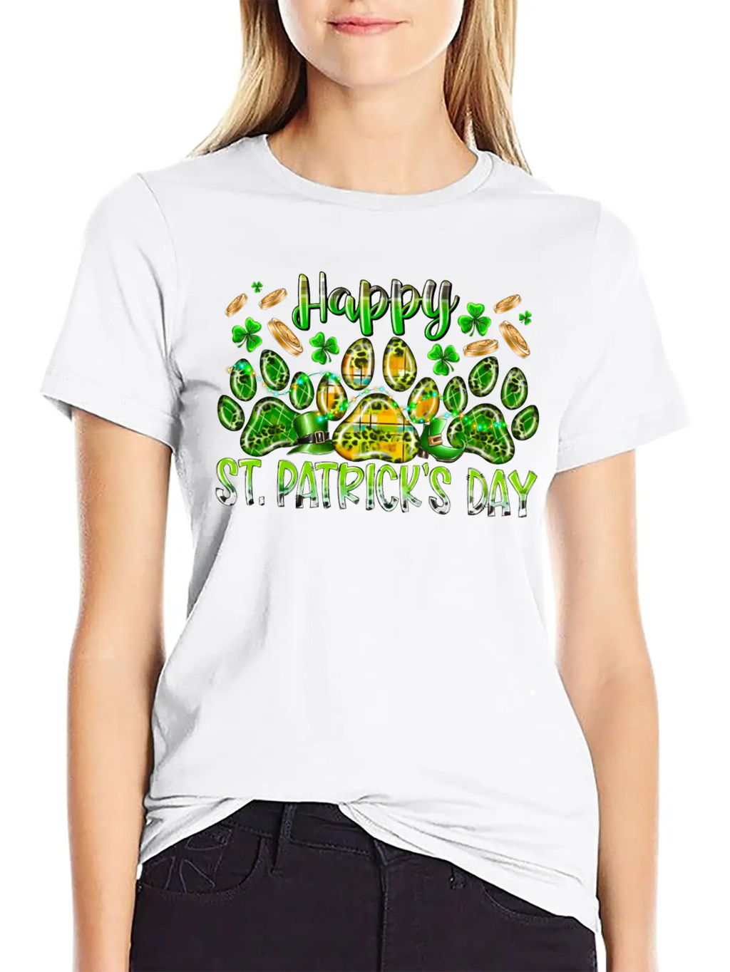 Heppy St Patricks Day Essential Cotton Tee For Daily Outfits – Unisex Style