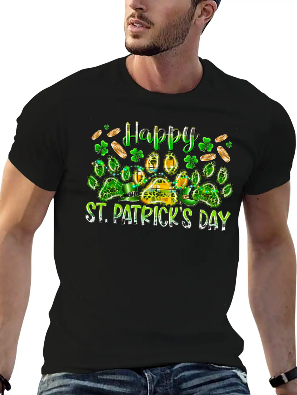 Heppy St Patricks Day Essential Cotton Tee For Daily Outfits – Unisex Style