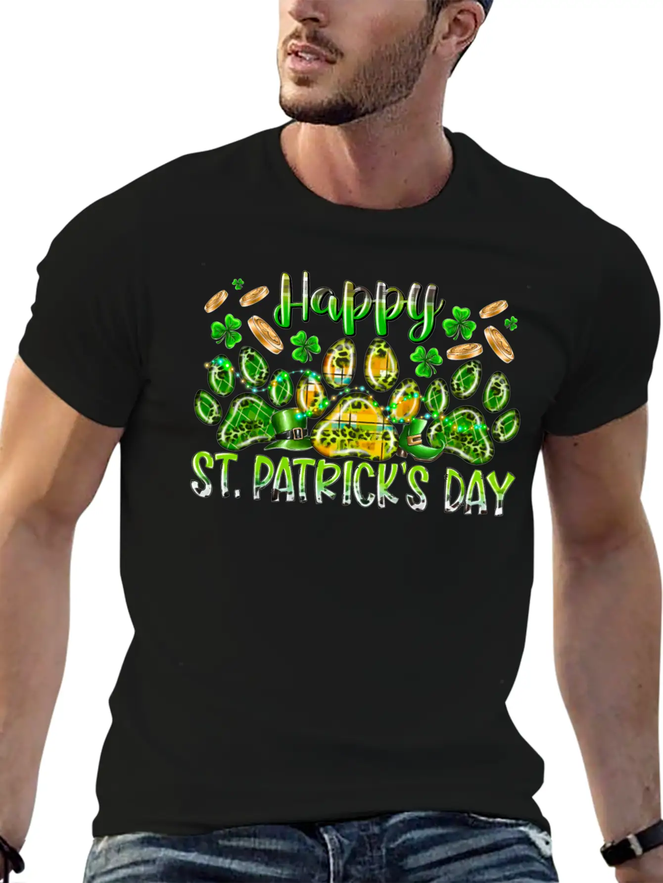 Heppy St Patricks Day Essential Cotton Tee For Daily Outfits – Unisex Style