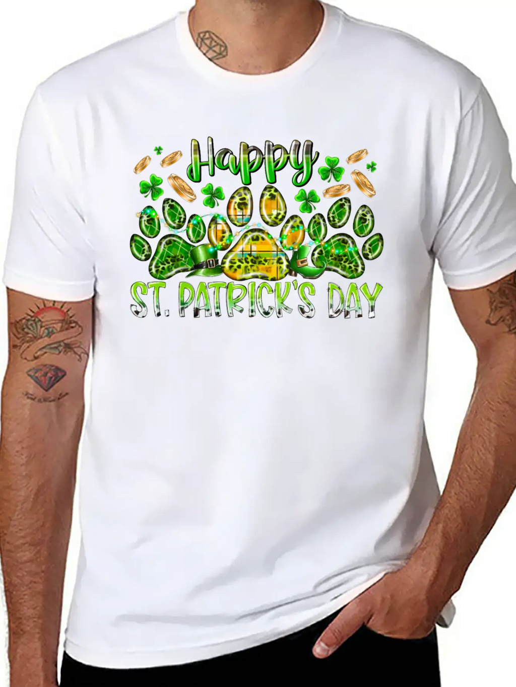 Heppy St Patricks Day Essential Cotton Tee For Daily Outfits – Unisex Style