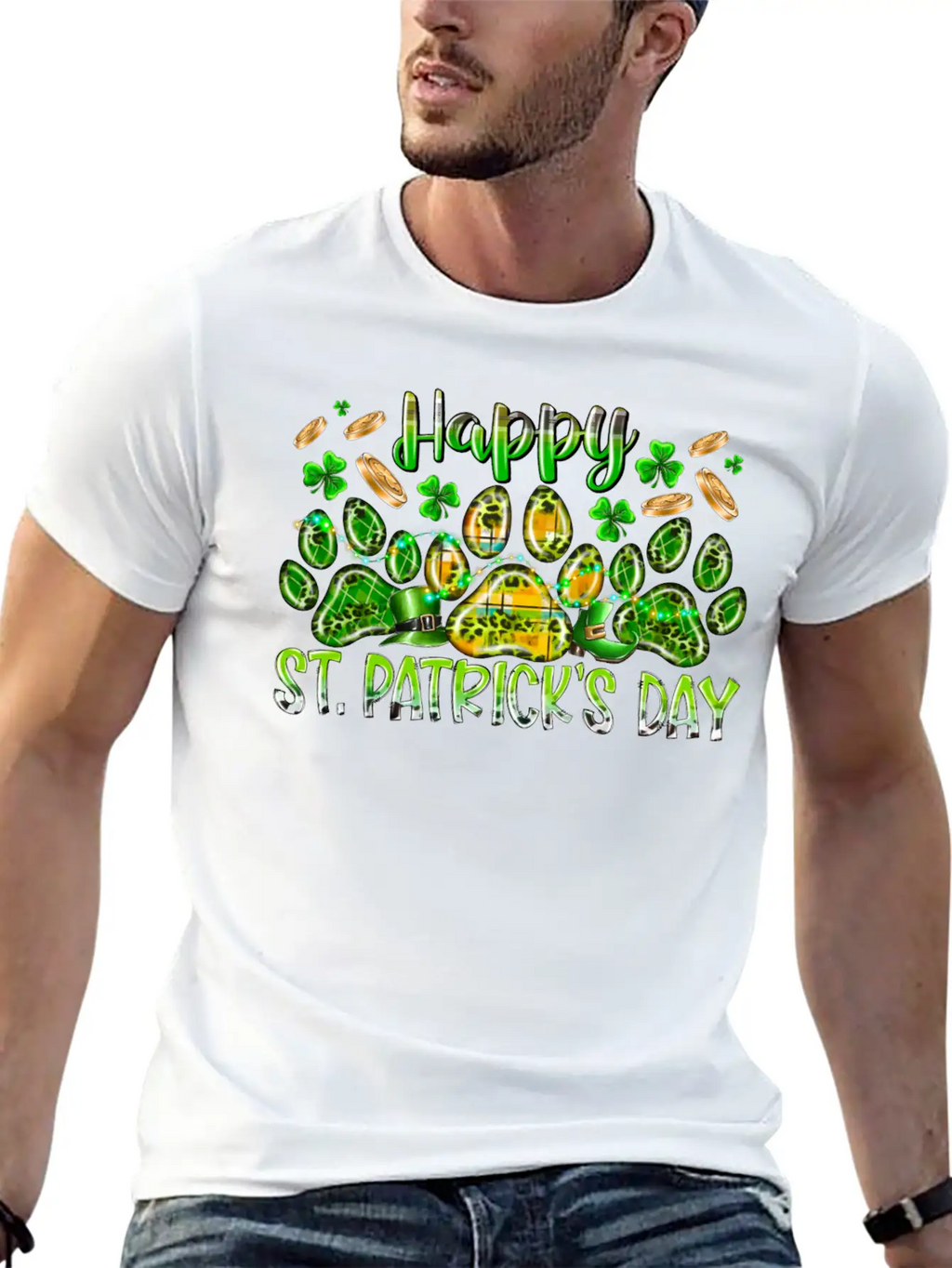 Heppy St Patricks Day Essential Cotton Tee For Daily Outfits – Unisex Style