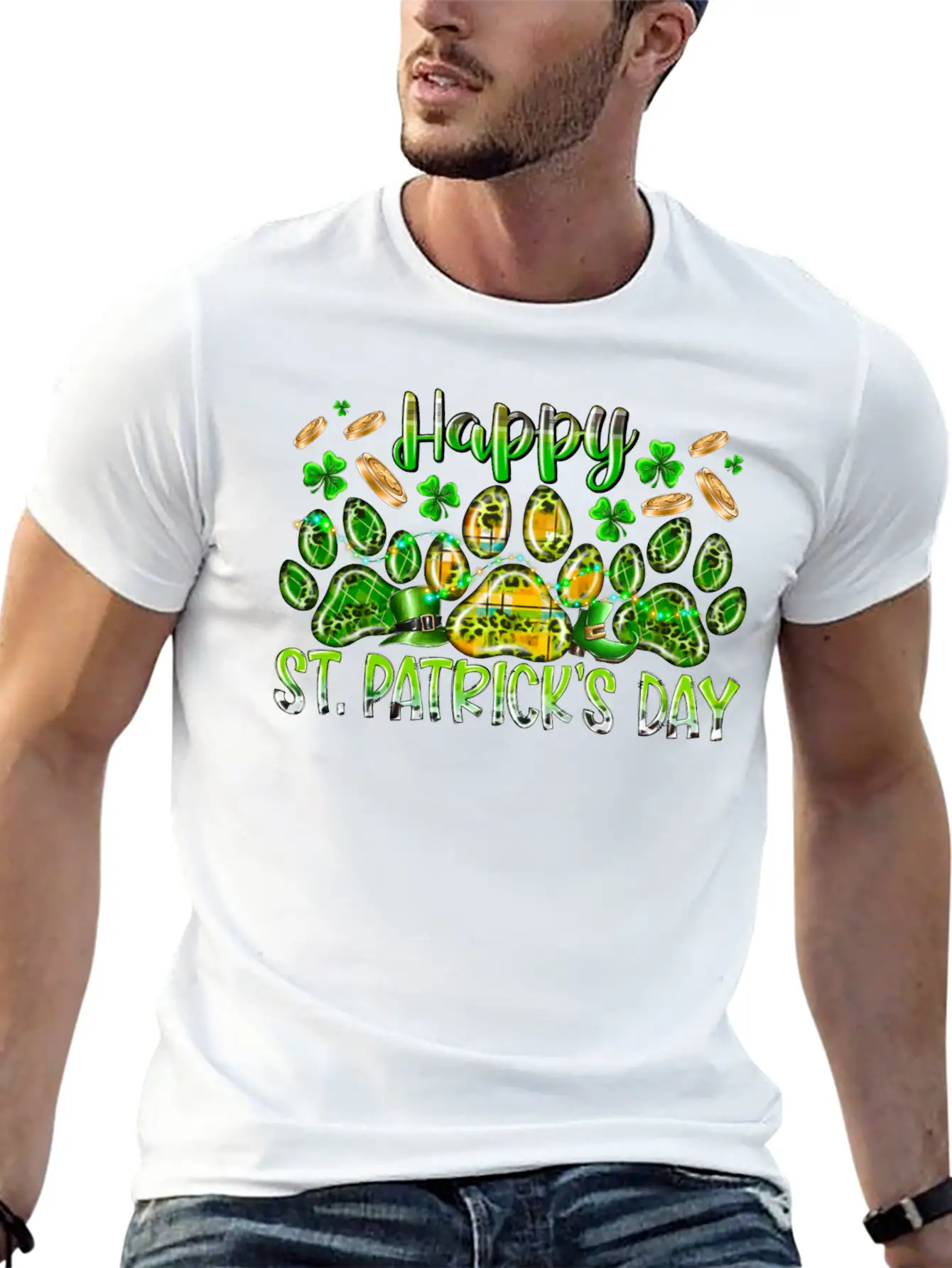 Heppy St Patricks Day Essential Cotton Tee For Daily Outfits – Unisex Style