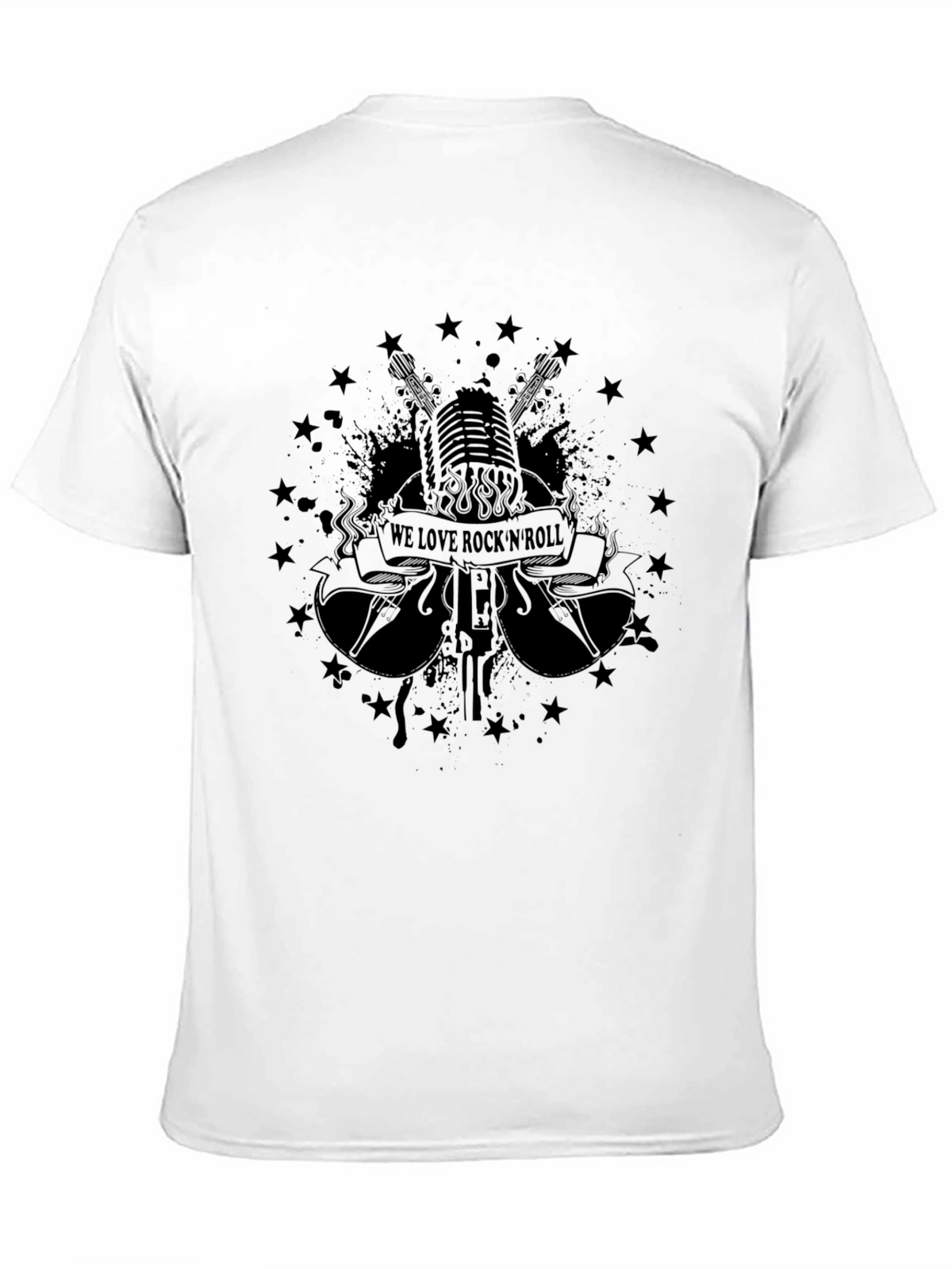 Rock N Roll Graphic Tee - Vintage Music Shirt