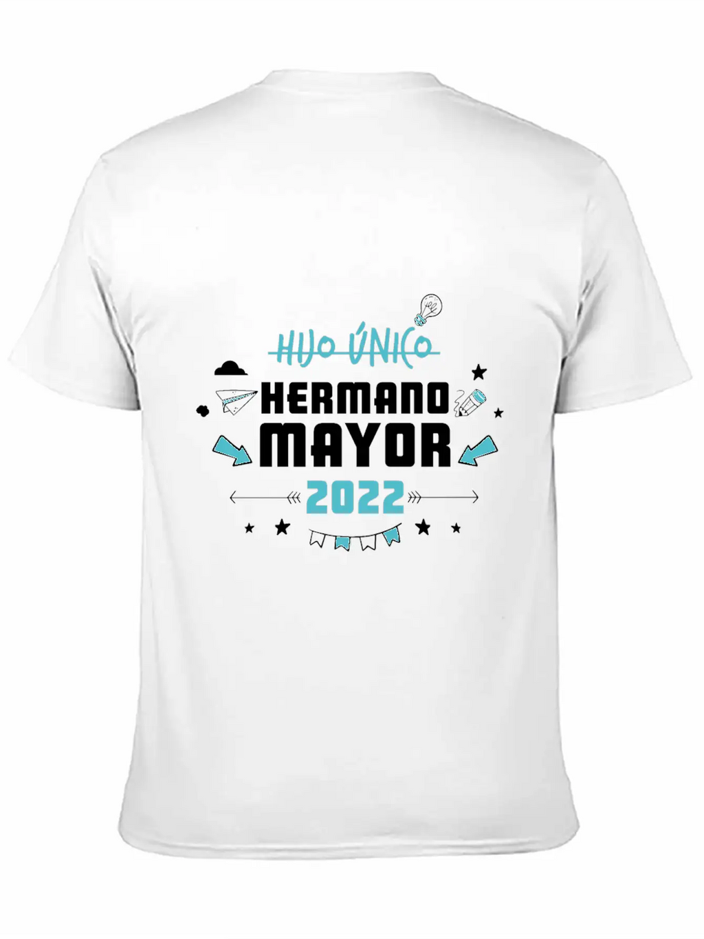 Hermano Mayor 2021 Only Child Big Brother 2021 Breathable Soft Cotton T-Shirt – Timeless Casual Look