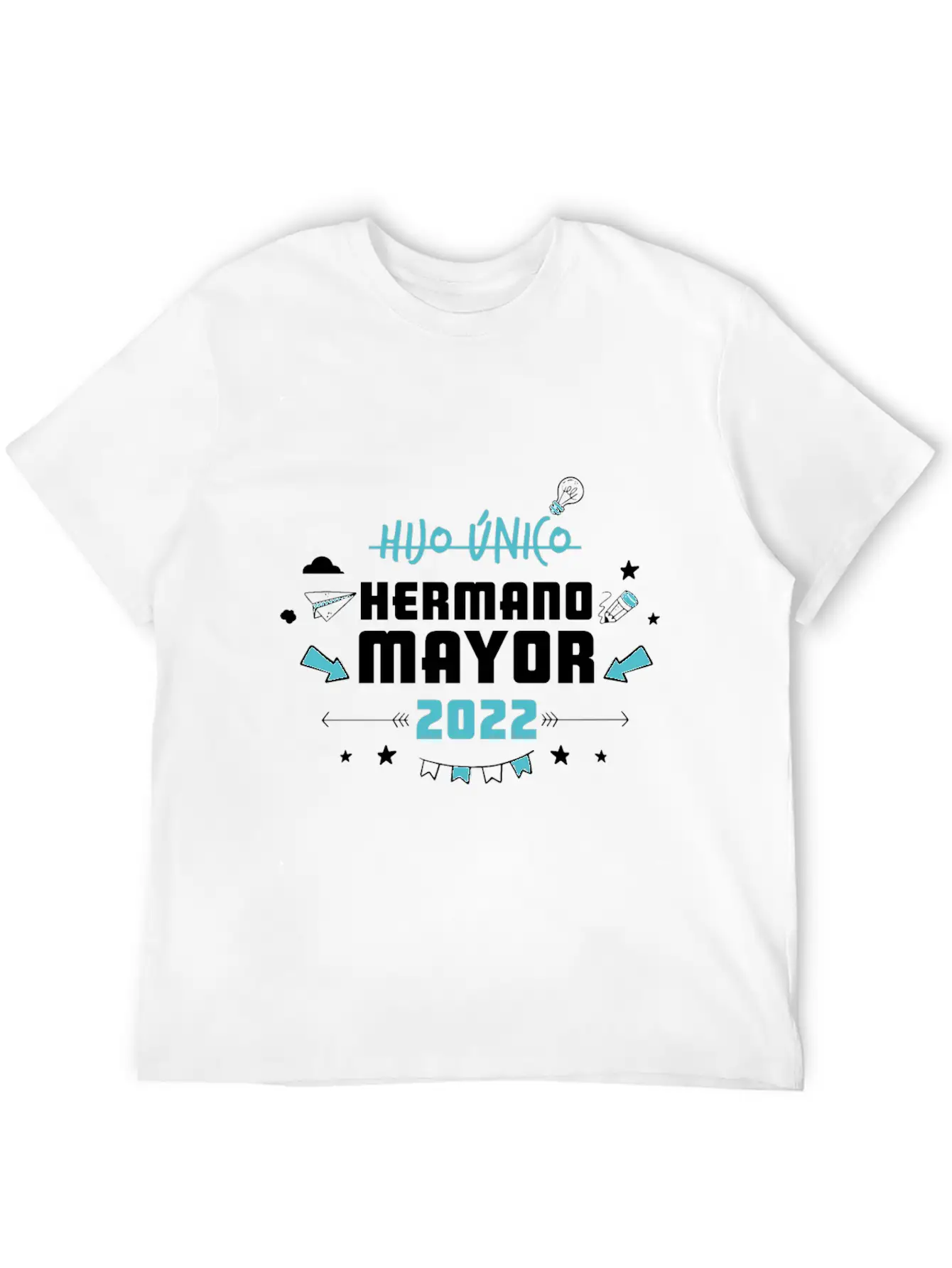 Hermano Mayor 2021 Only Child Big Brother 2021 Breathable Soft Cotton T-Shirt – Timeless Casual Look