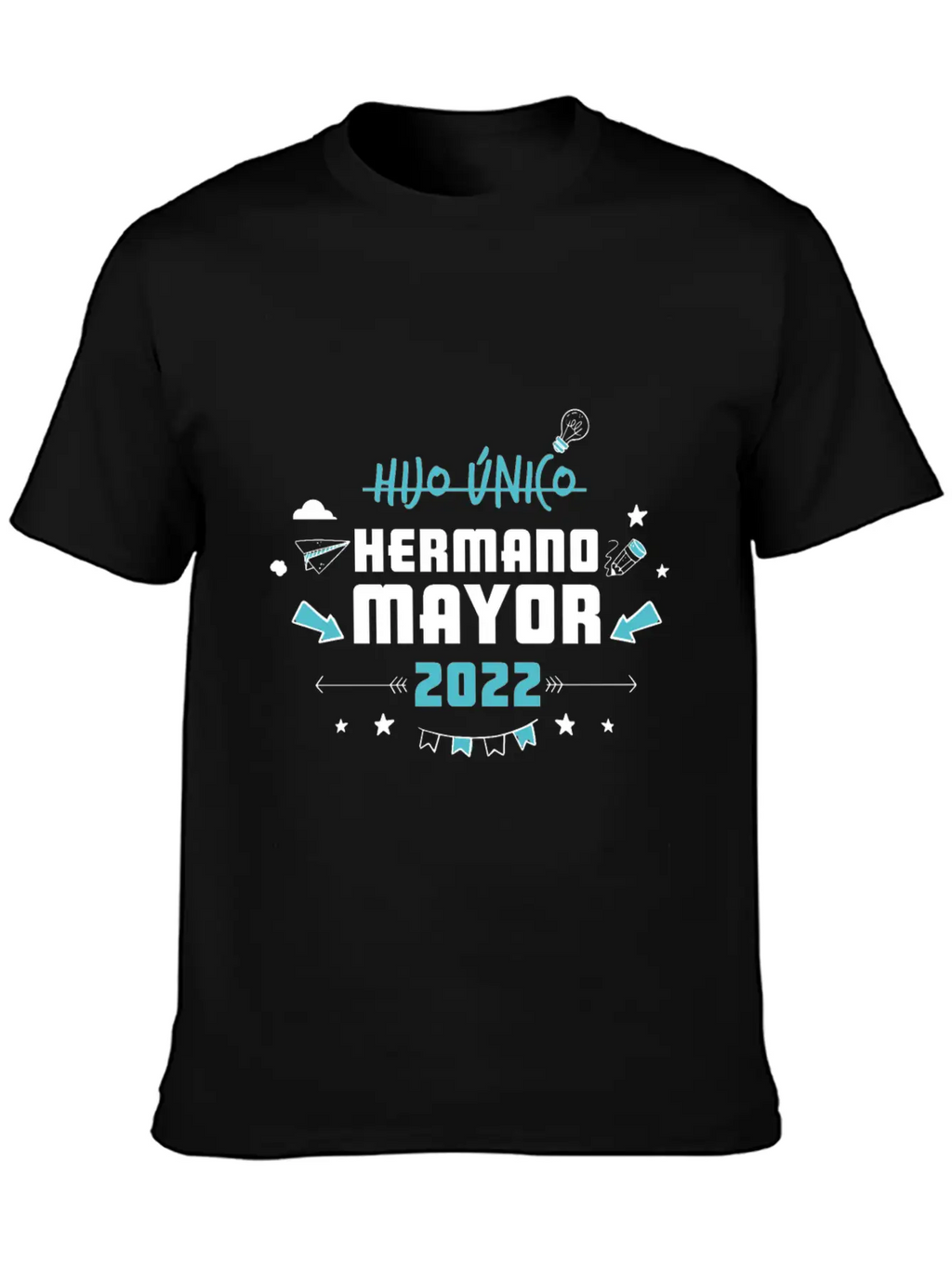 Hermano Mayor 2021 Only Child Big Brother 2021 Breathable Soft Cotton T-Shirt – Timeless Casual Look