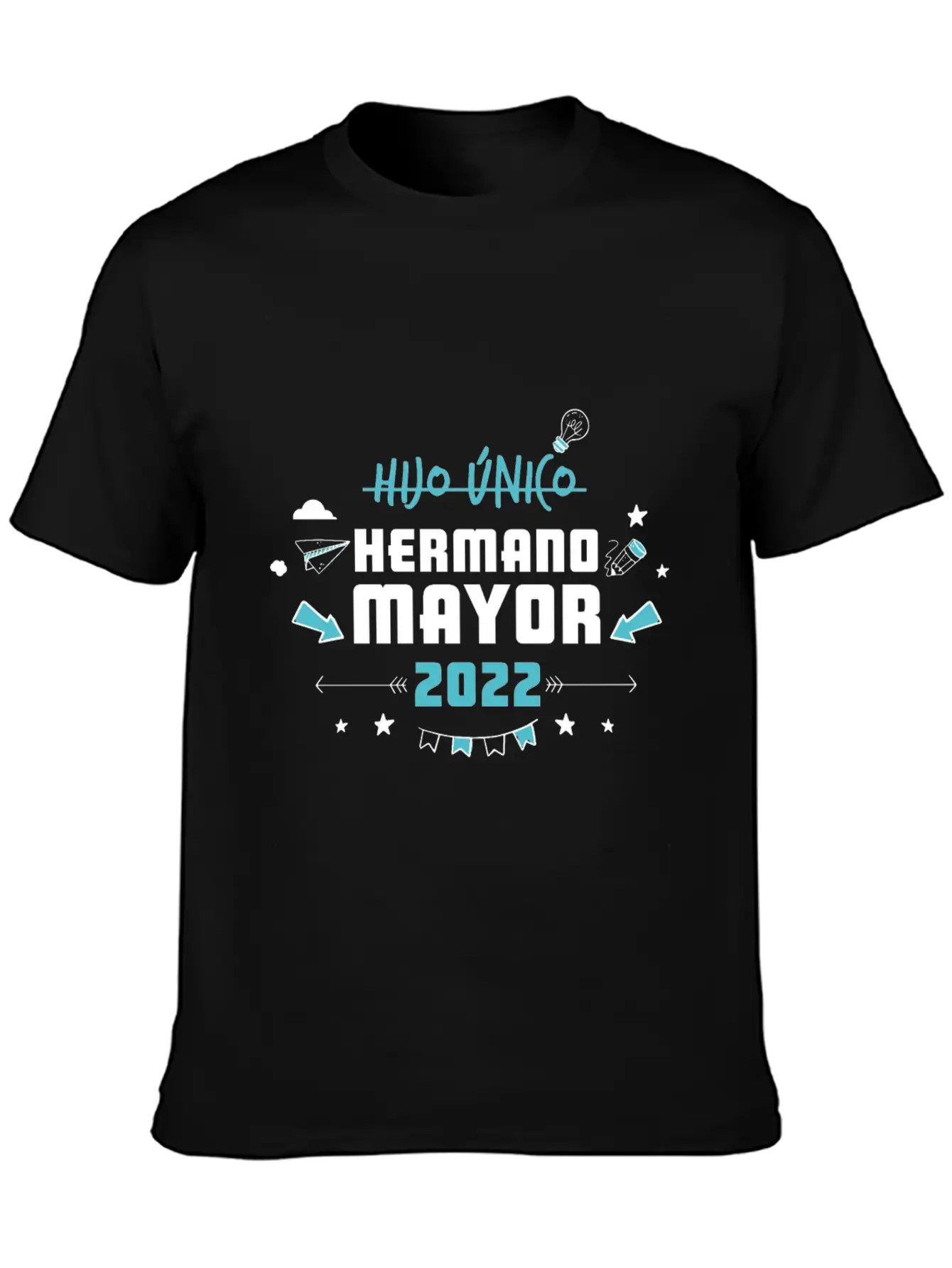 Hermano Mayor 2021 Only Child Big Brother 2021 Breathable Soft Cotton T-Shirt – Timeless Casual Look
