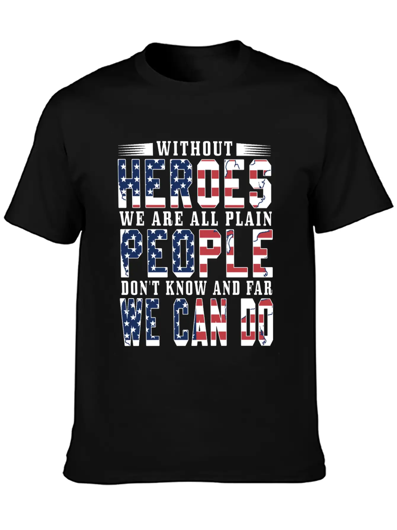 Heroes Victories Men Women Freedom Veteran Unisex Casual T-Shirt – Clean Design For Daily Comfort