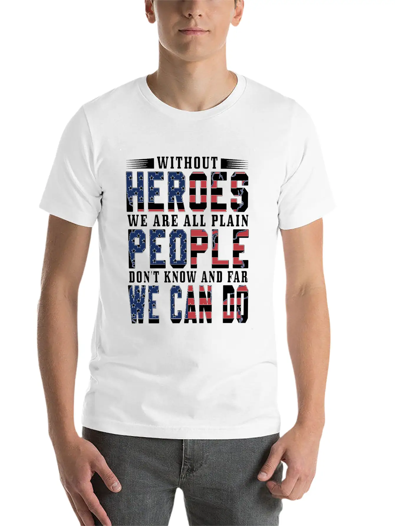Heroes Victories Men Women Freedom Veteran Unisex Casual T-Shirt – Clean Design For Daily Comfort