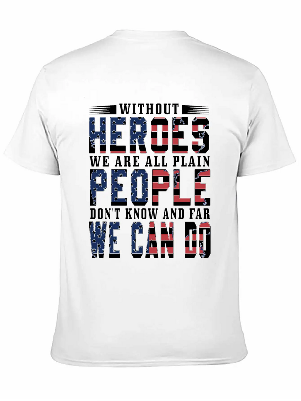 Heroes Victories Men Women Freedom Veteran Unisex Casual T-Shirt – Clean Design For Daily Comfort