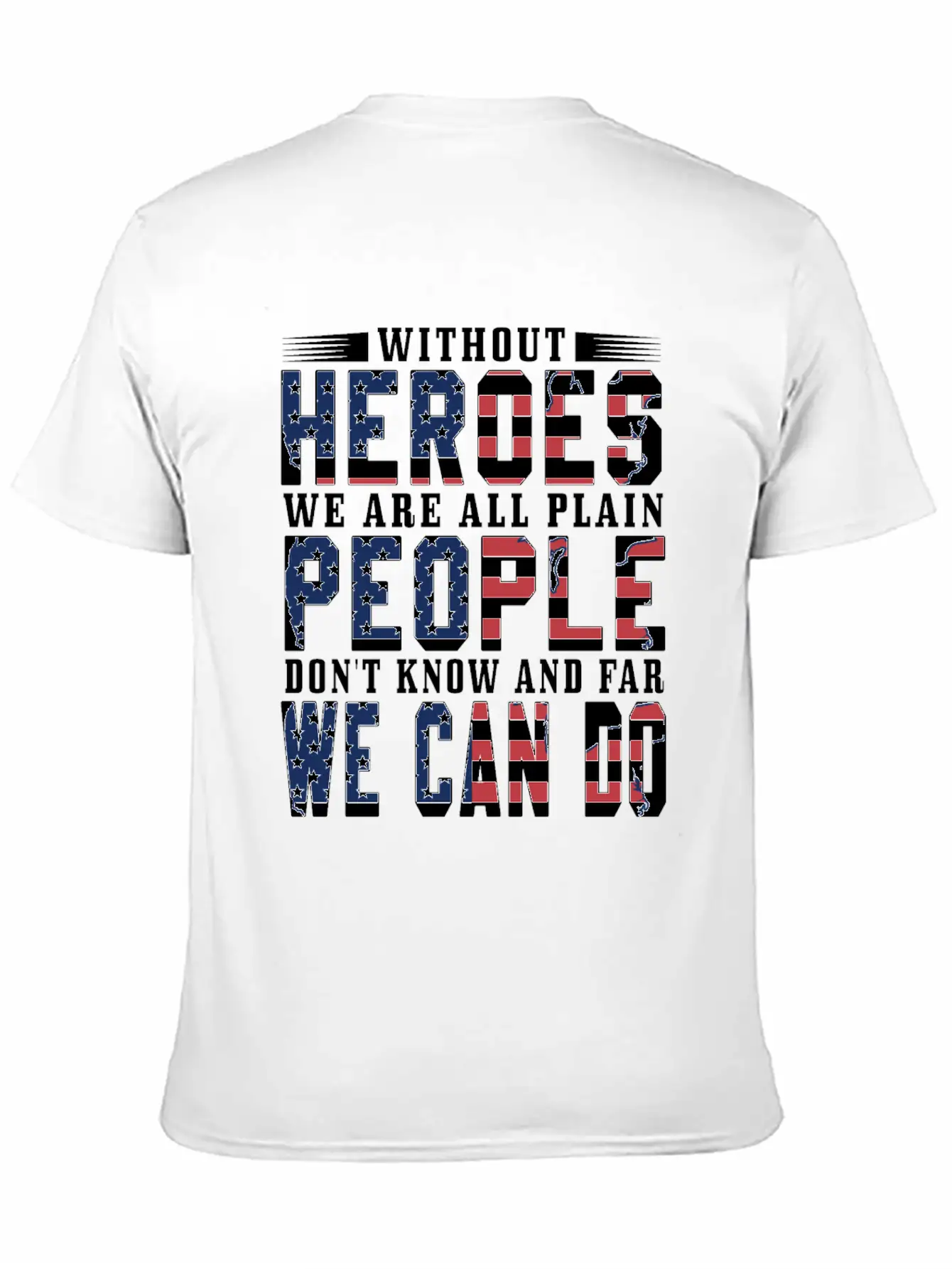 Heroes Victories Men Women Freedom Veteran Unisex Casual T-Shirt – Clean Design For Daily Comfort