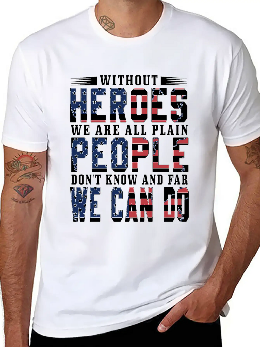 Heroes Victories Men Women Freedom Veteran Unisex Casual T-Shirt – Clean Design For Daily Comfort