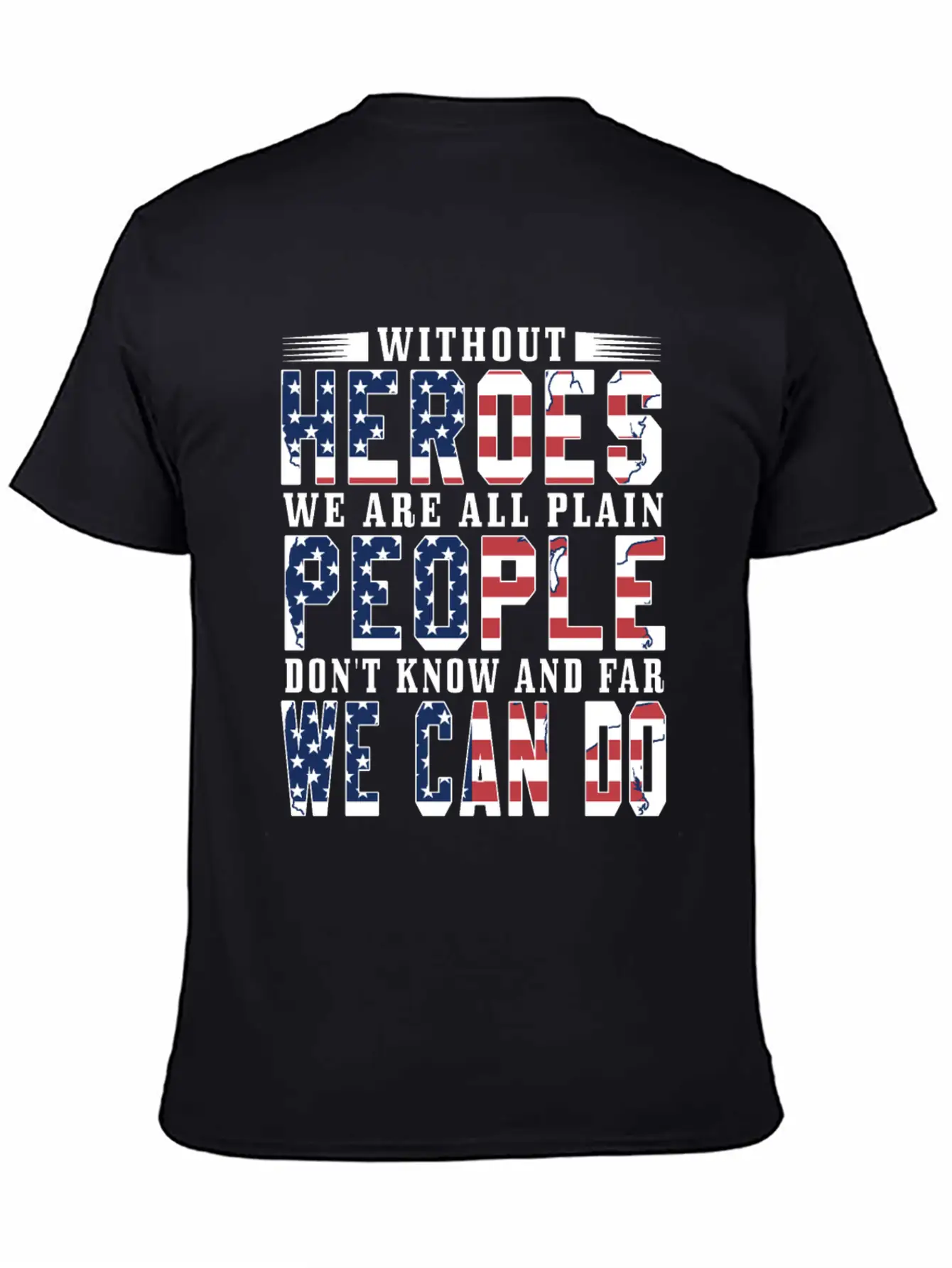 Heroes Victories Men Women Freedom Veteran Unisex Casual T-Shirt – Clean Design For Daily Comfort