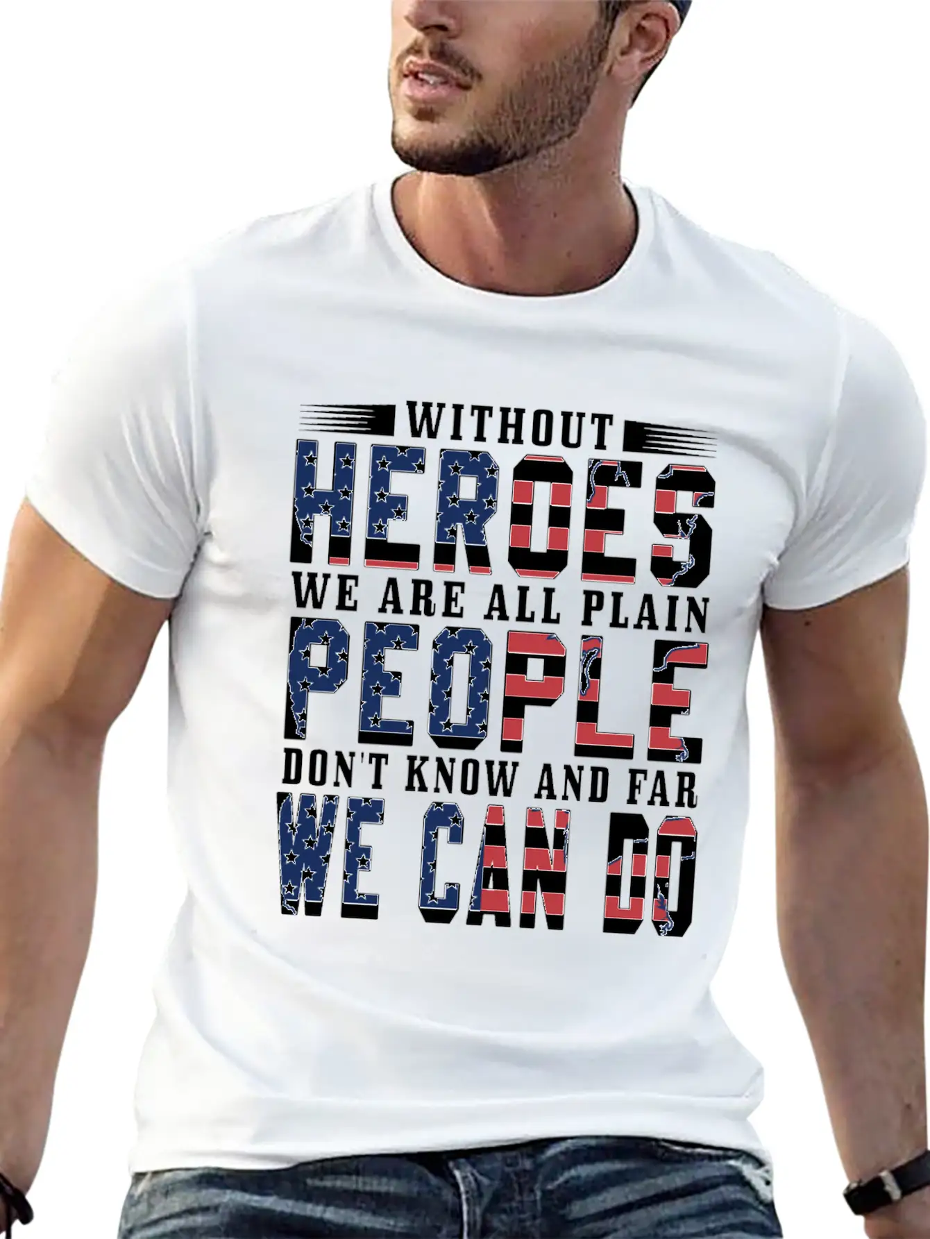 Heroes Victories Men Women Freedom Veteran Unisex Casual T-Shirt – Clean Design For Daily Comfort