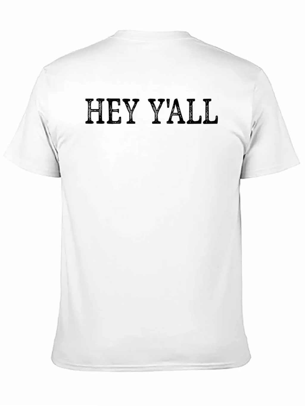 Hey Y'All - Style - Basic Graphic T-Shirt – Daily Comfort In Soft Cotton