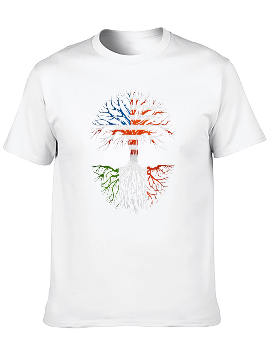 USA Italian Roots T-Shirt - Black