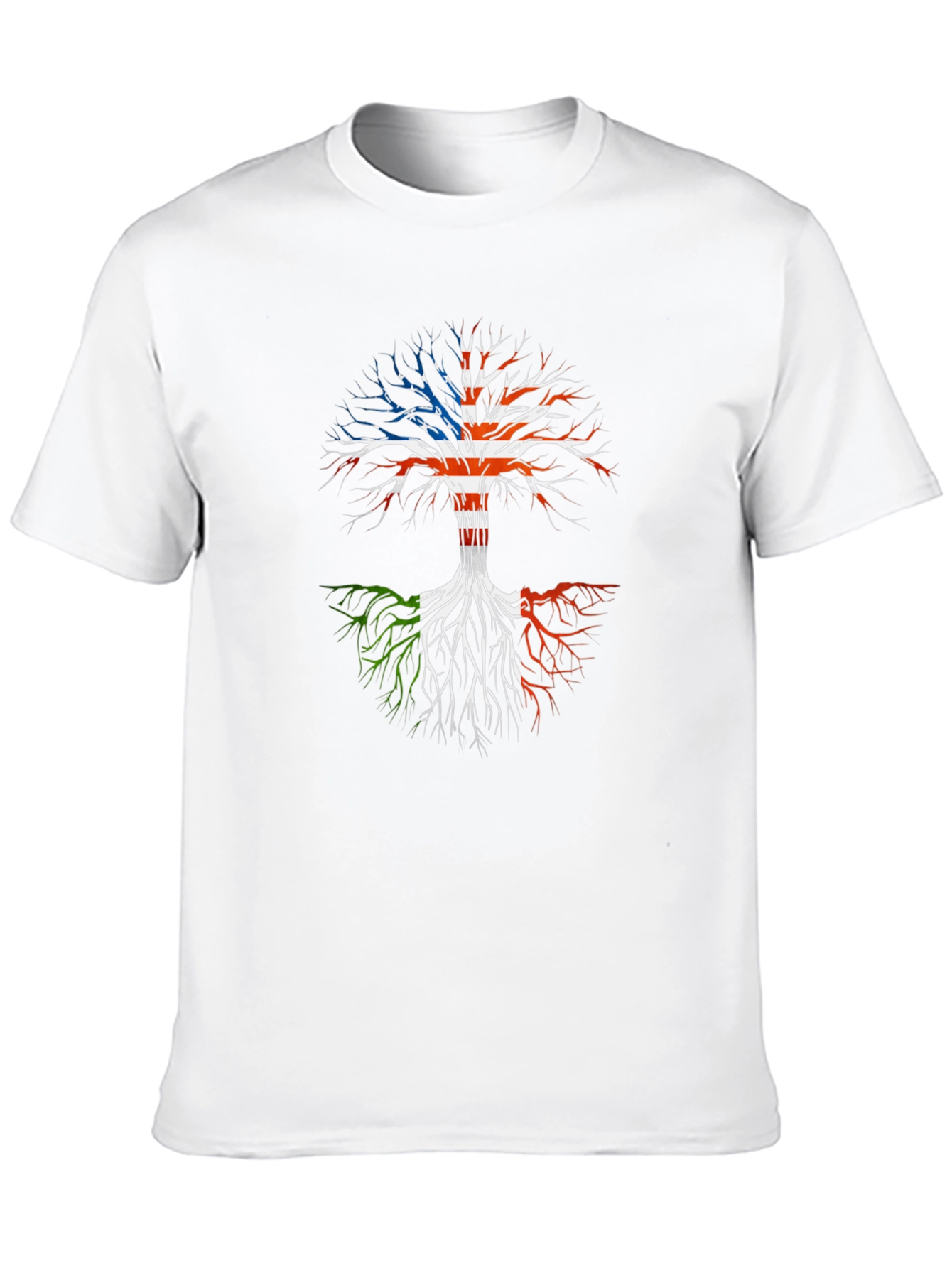 USA Italian Roots T-Shirt - Black